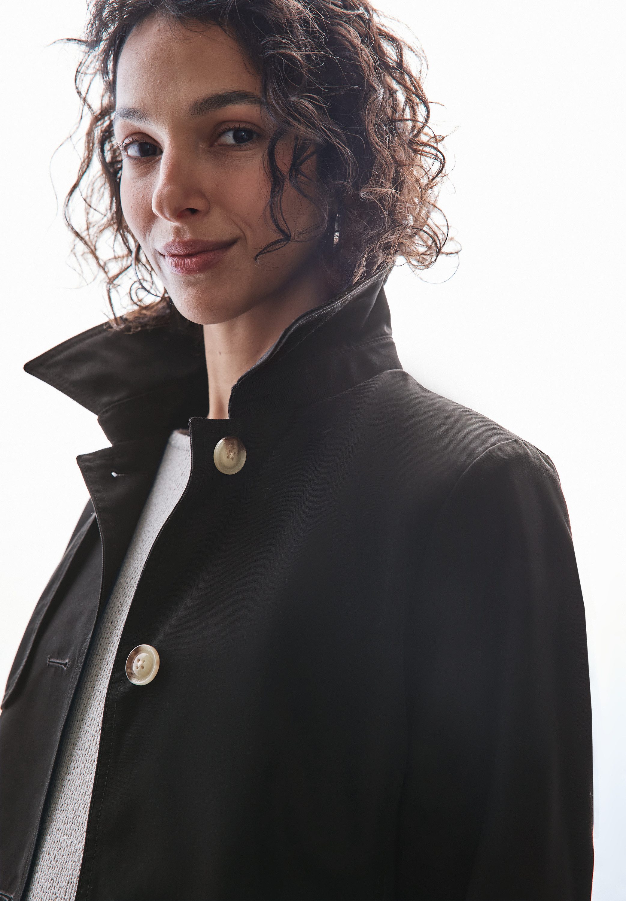 STREET ONE Trenchcoat met riem om te tailleren