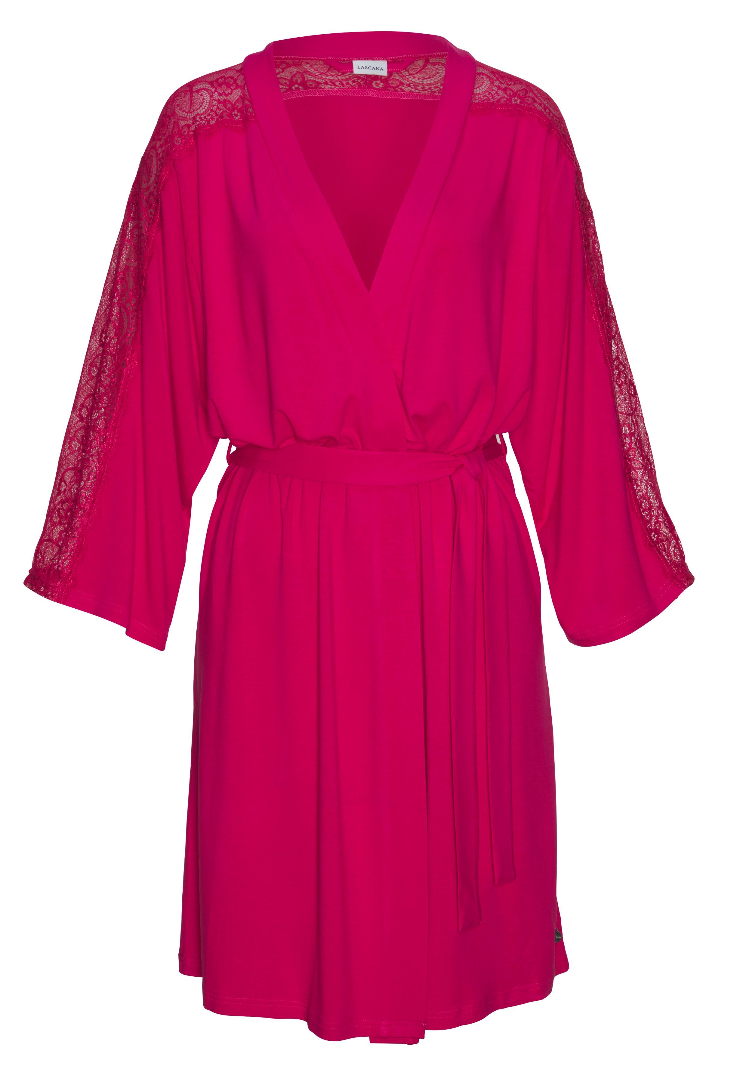 Lascana Kimono met mooie kantdetails