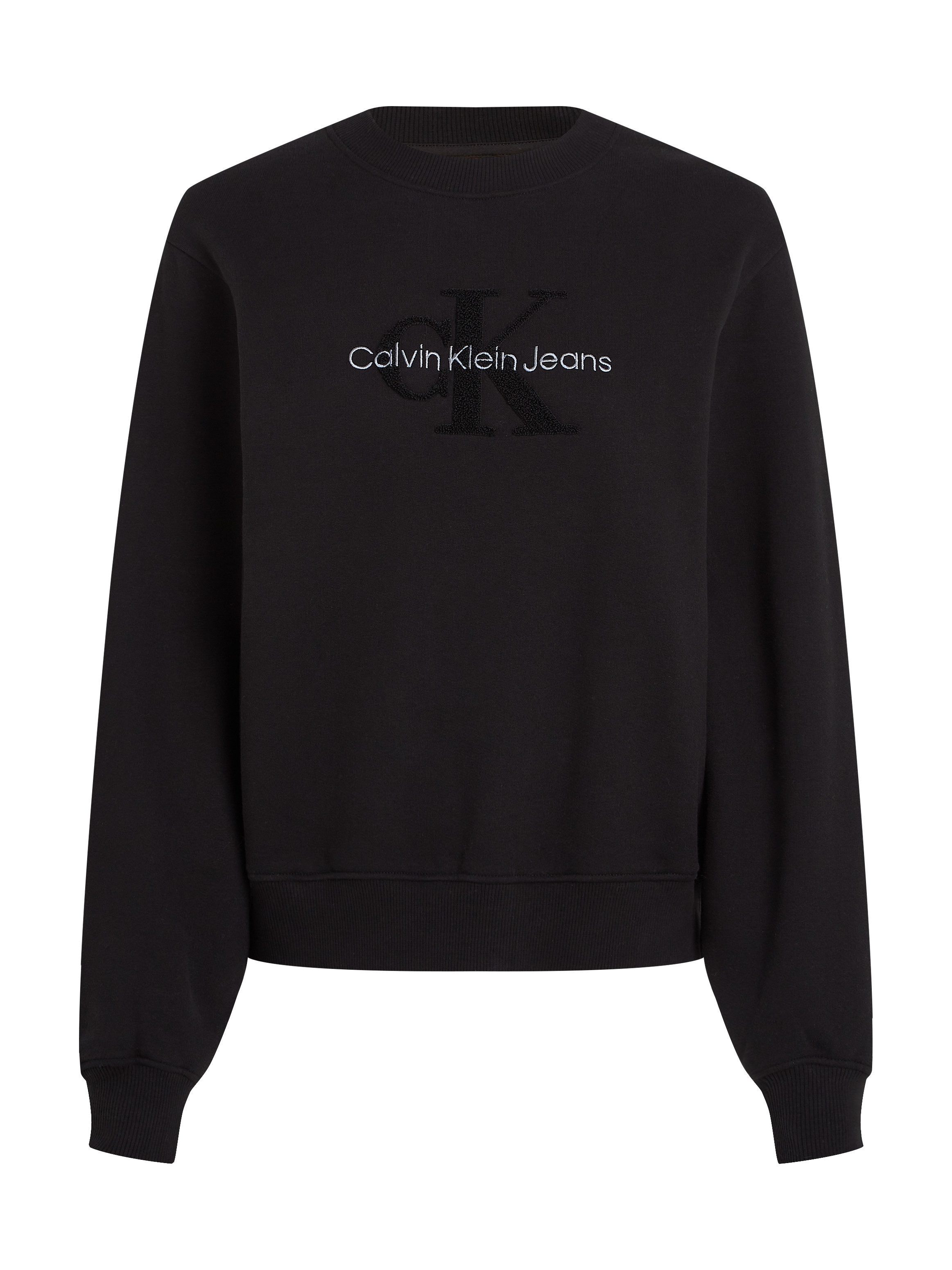 Calvin Klein Sweatshirt CHENILLE MONOLOGO CREWNECK