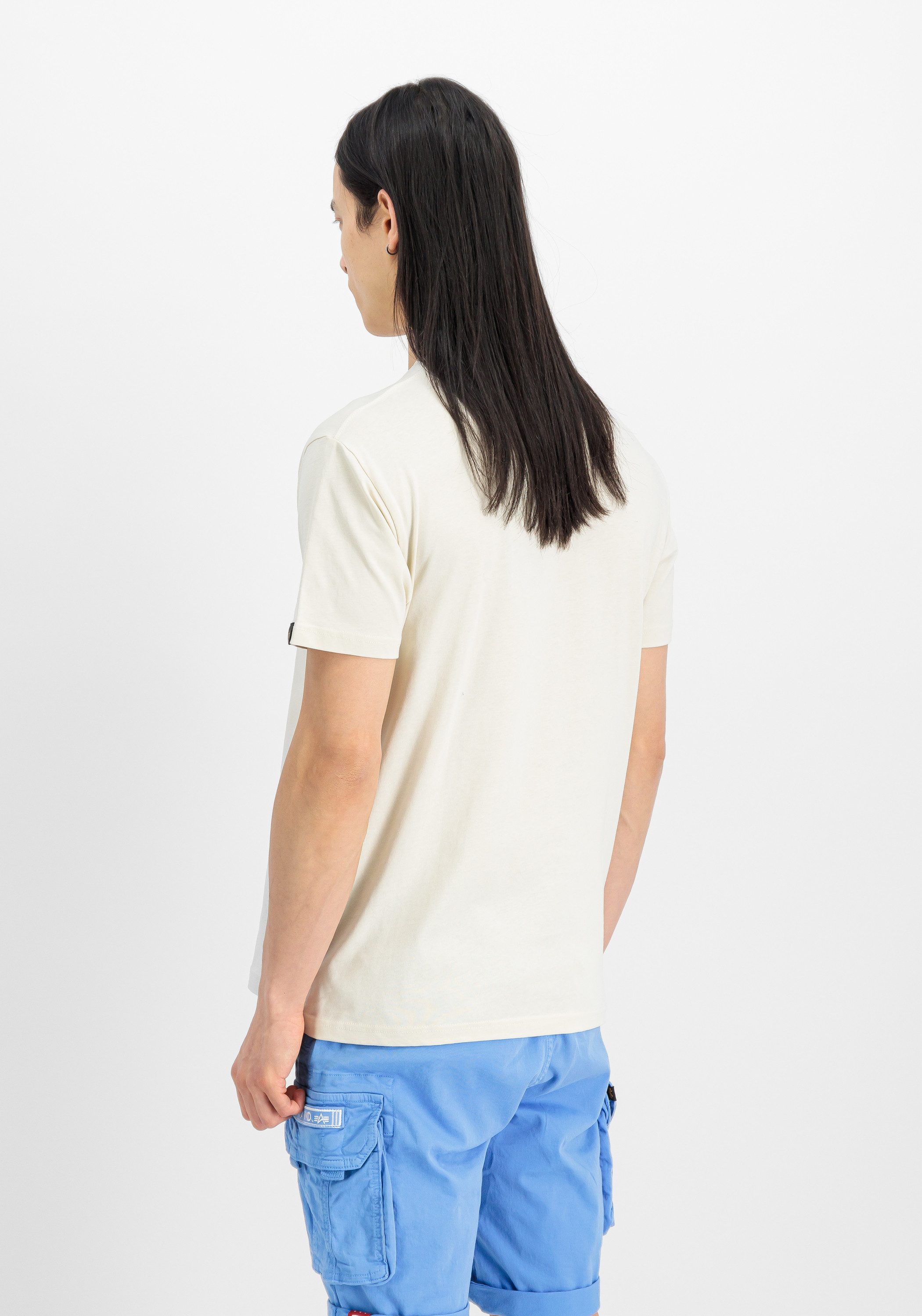 Alpha Industries T-shirt Alpha Industries Men - T-Shirts Satin Logo T-Shirt