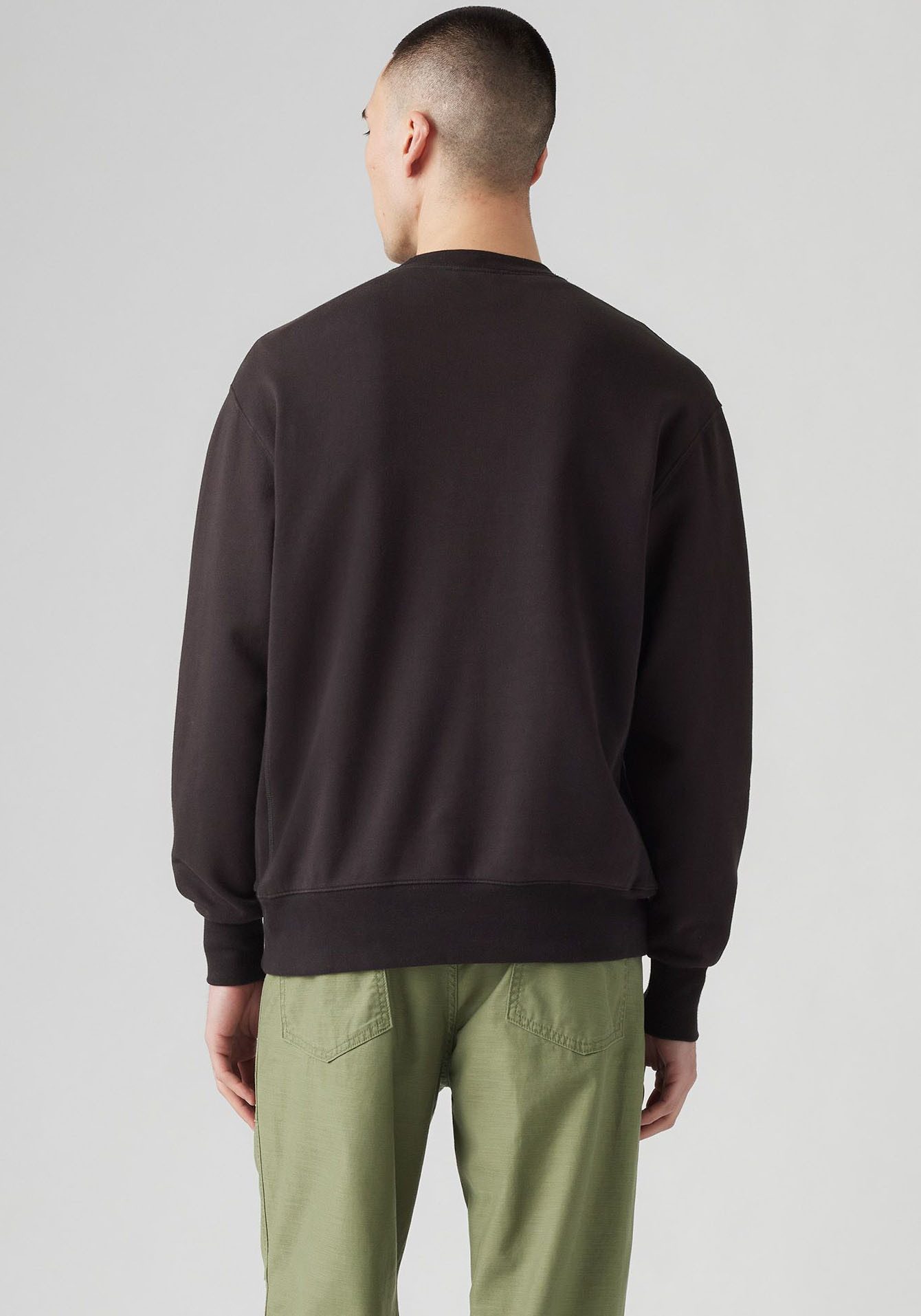 Levi's Sweatshirt AUTHENTIC CREW met geborduurd logo