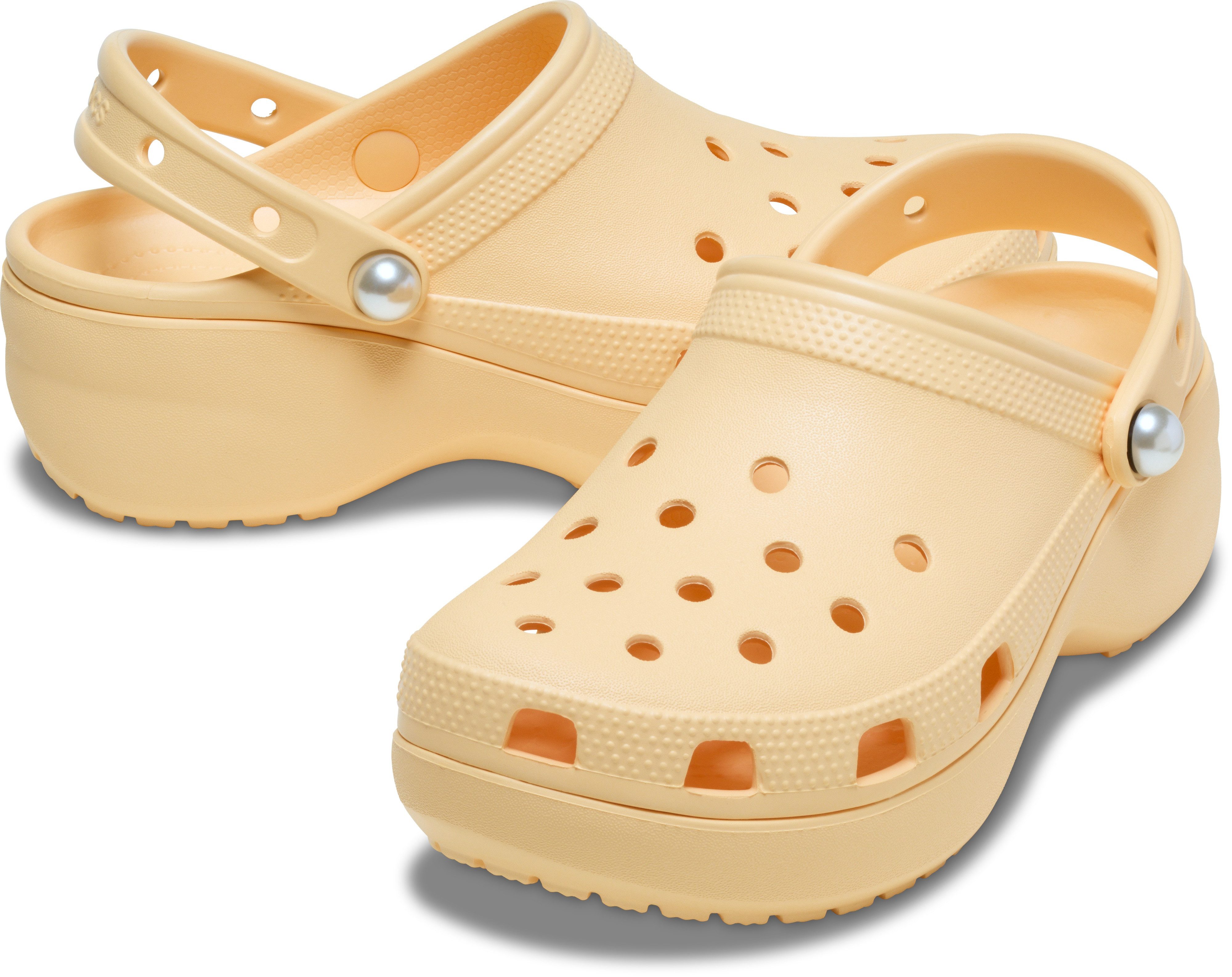 Crocs Clogs Classic Platform Pearl Clog