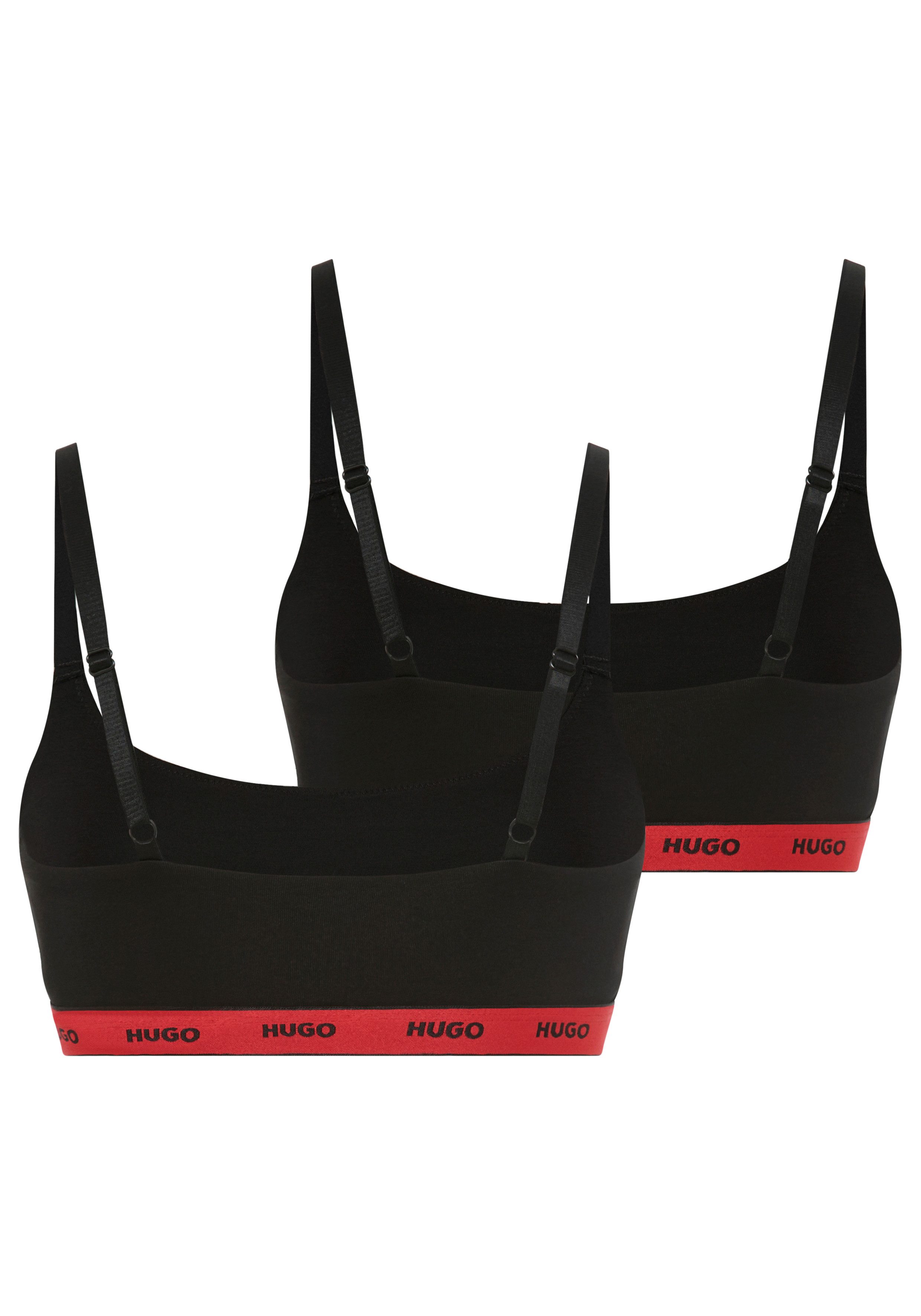HUGO underwear Bralette TWIN BRALETTE STRIPE (2-delig)