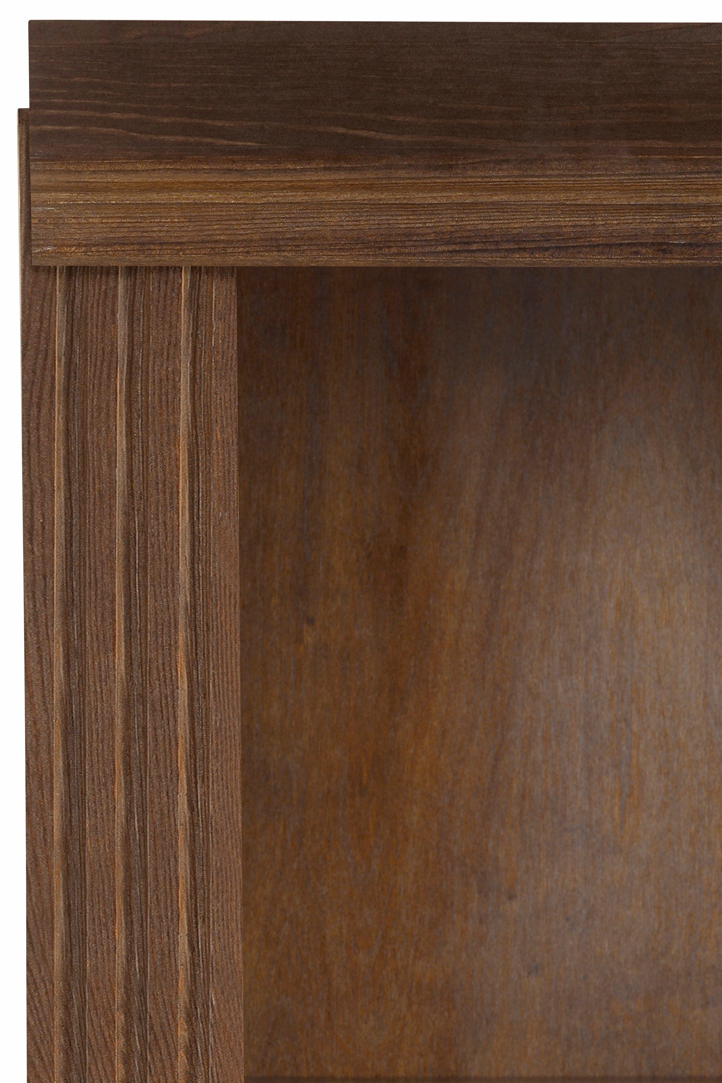 Home affaire Staand rek Soeren tussenschotjes van massief grenen, afm. (bxdxh): 40x29x185 cm, met veel bergruimte