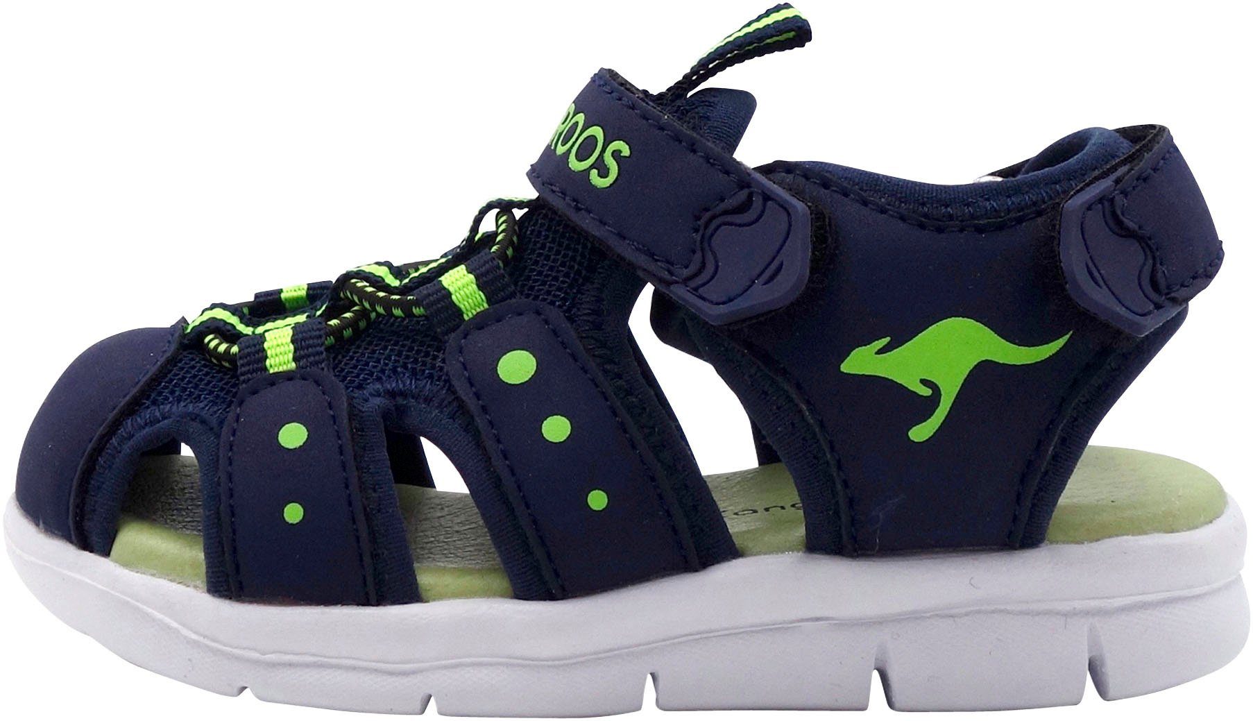 KangaROOS Sandalen K-Mini met klittenbandsluiting