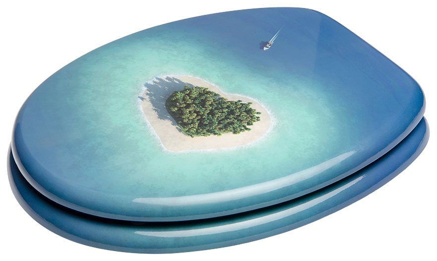 Sanilo Toiletzitting Dream Island met soft-closemechanisme