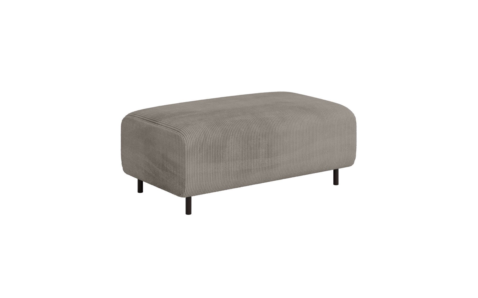 Home affaire Hocker ARROS groot met golfondersteuning, afmetingen B/D/H: 120/70/46 cm