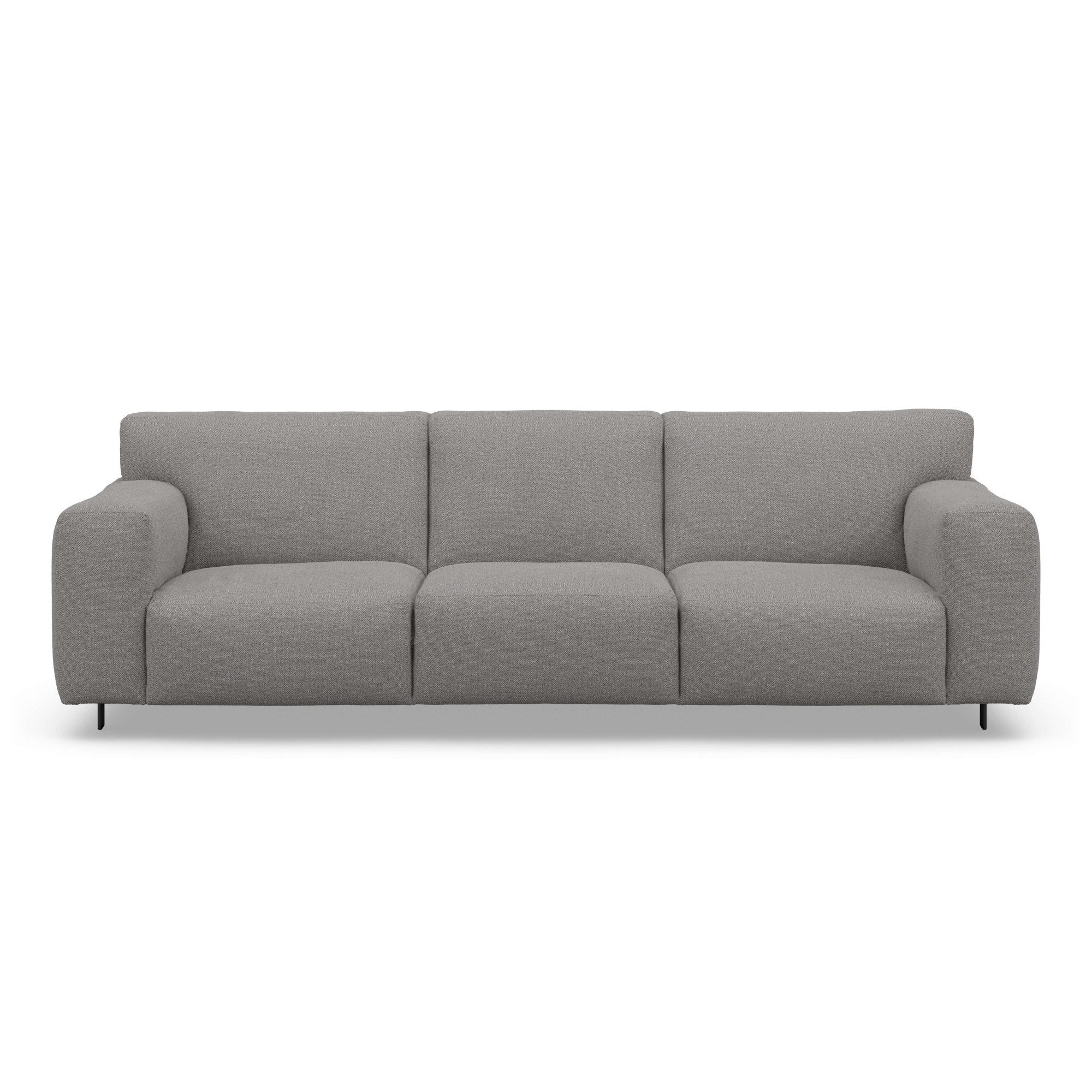 Furninova 4-zitsbank VESTA Klassieker eenpersoonsbank BigSofa bekleding van koudschuim
