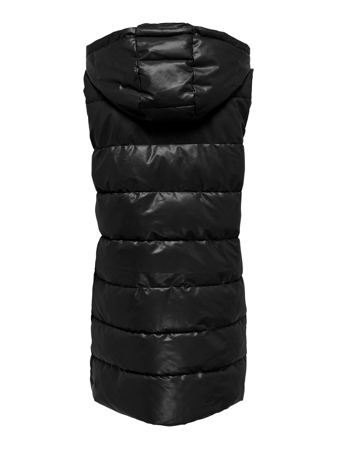 Only Bodywarmer ONLNEWANJA FAUX LEATHER WAISTCOAT CC OTW