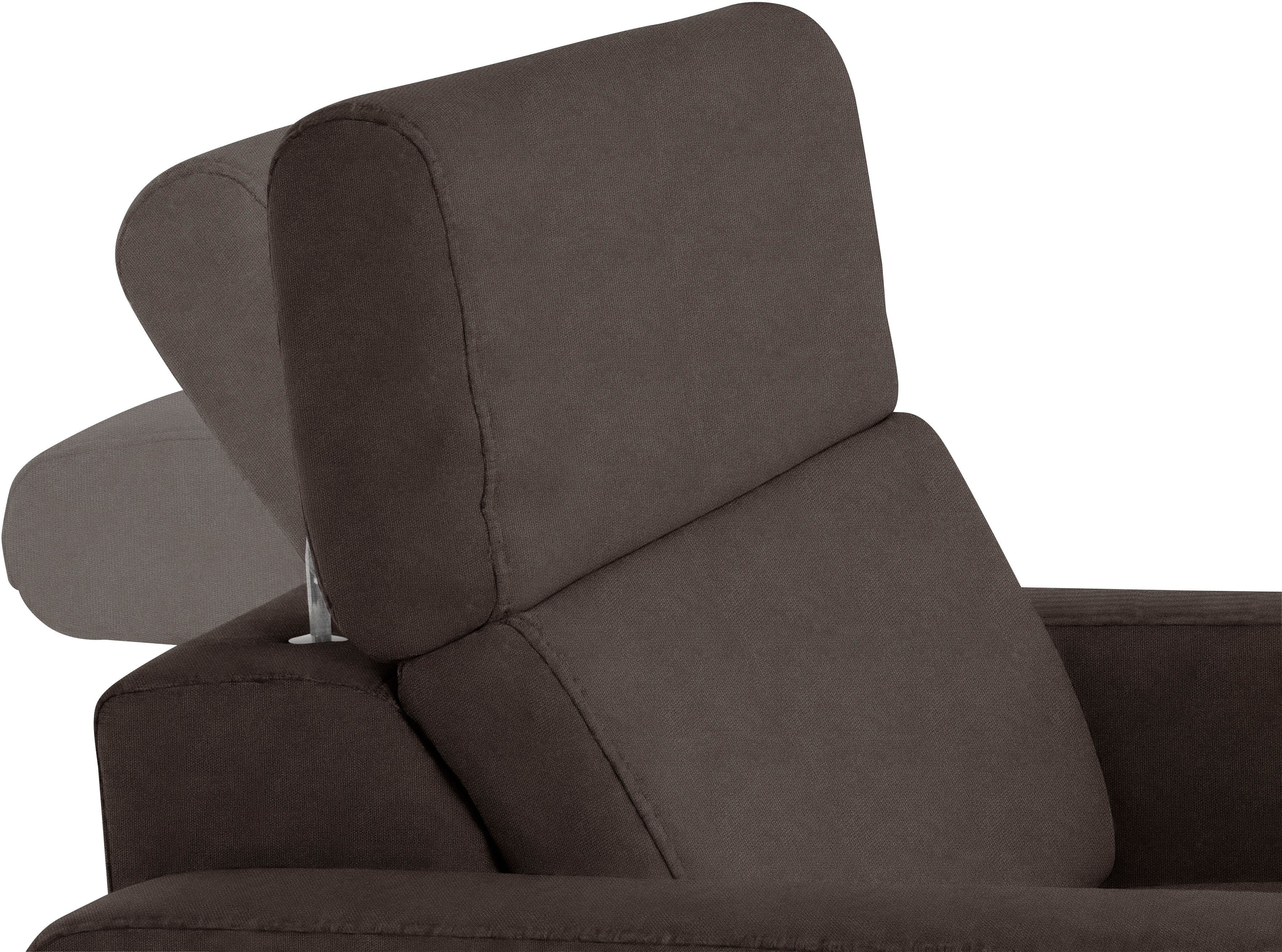 sit&more Fauteuil Bologna met binnenvering, met verstelbare hoofdsteun