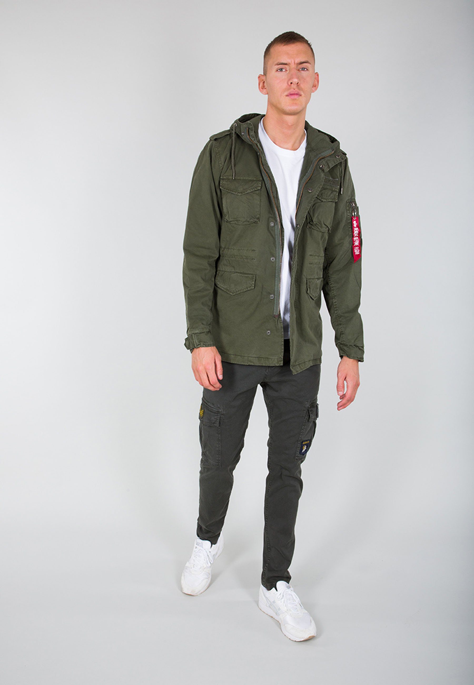 Alpha Industries Field-jacket Alpha Industries Men - Field Jackets Huntington Hood