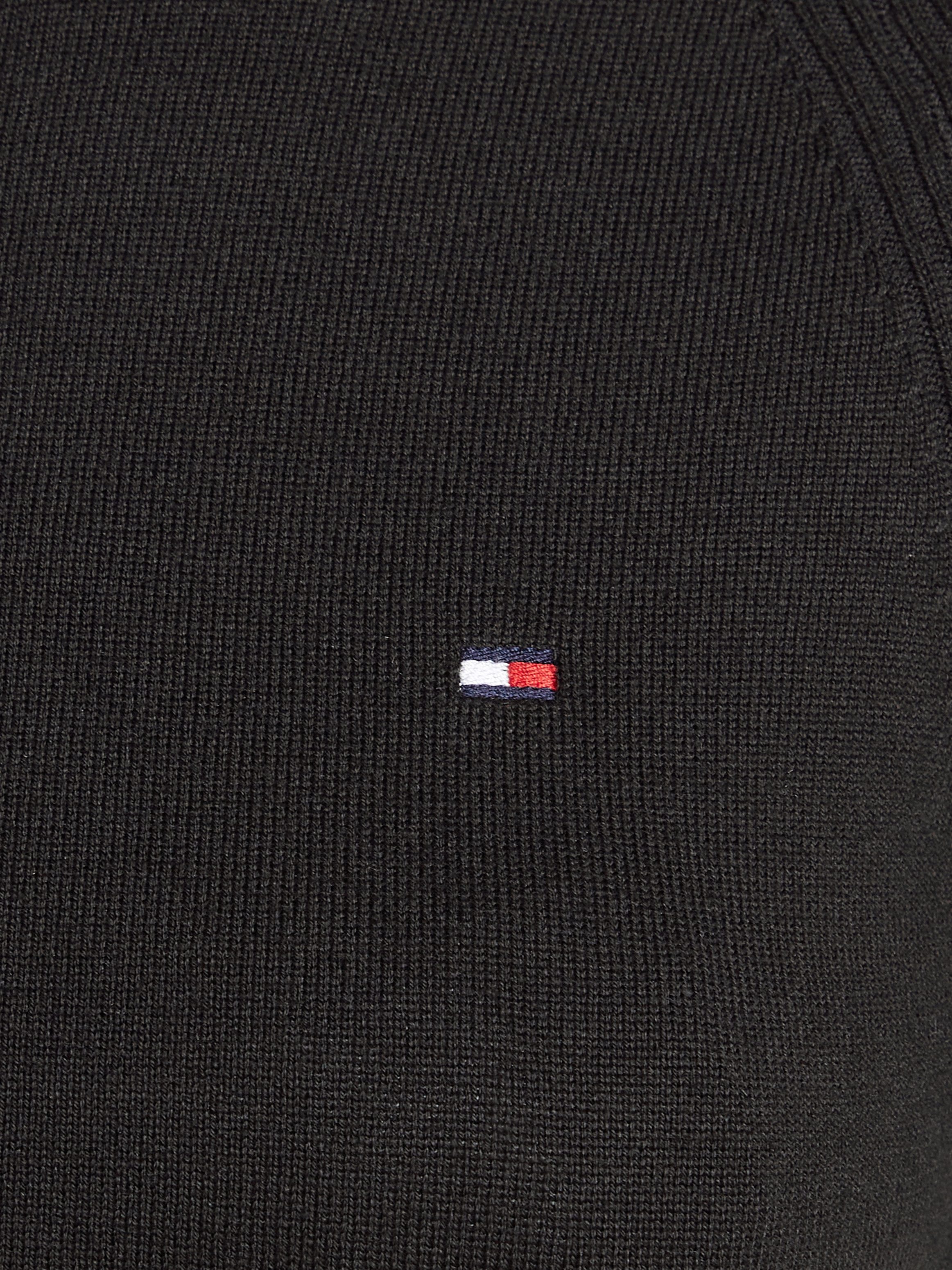 Tommy Hilfiger Jerseyjurk CO JERSEY STITCH F&F DRESS met logoborduursel op borsthoogte