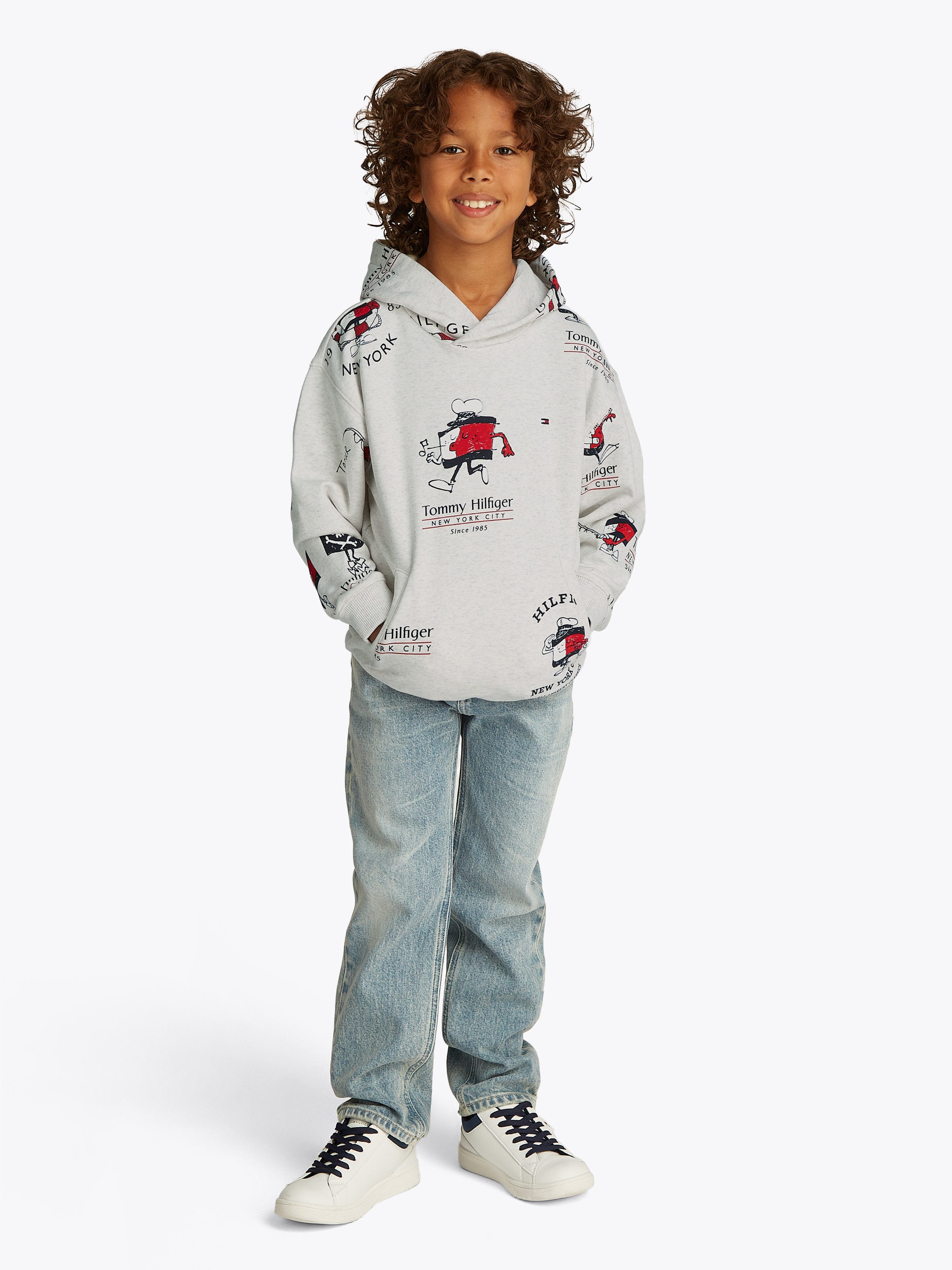 Tommy Hilfiger Hoodie ALL OVER PRINT HOODIE