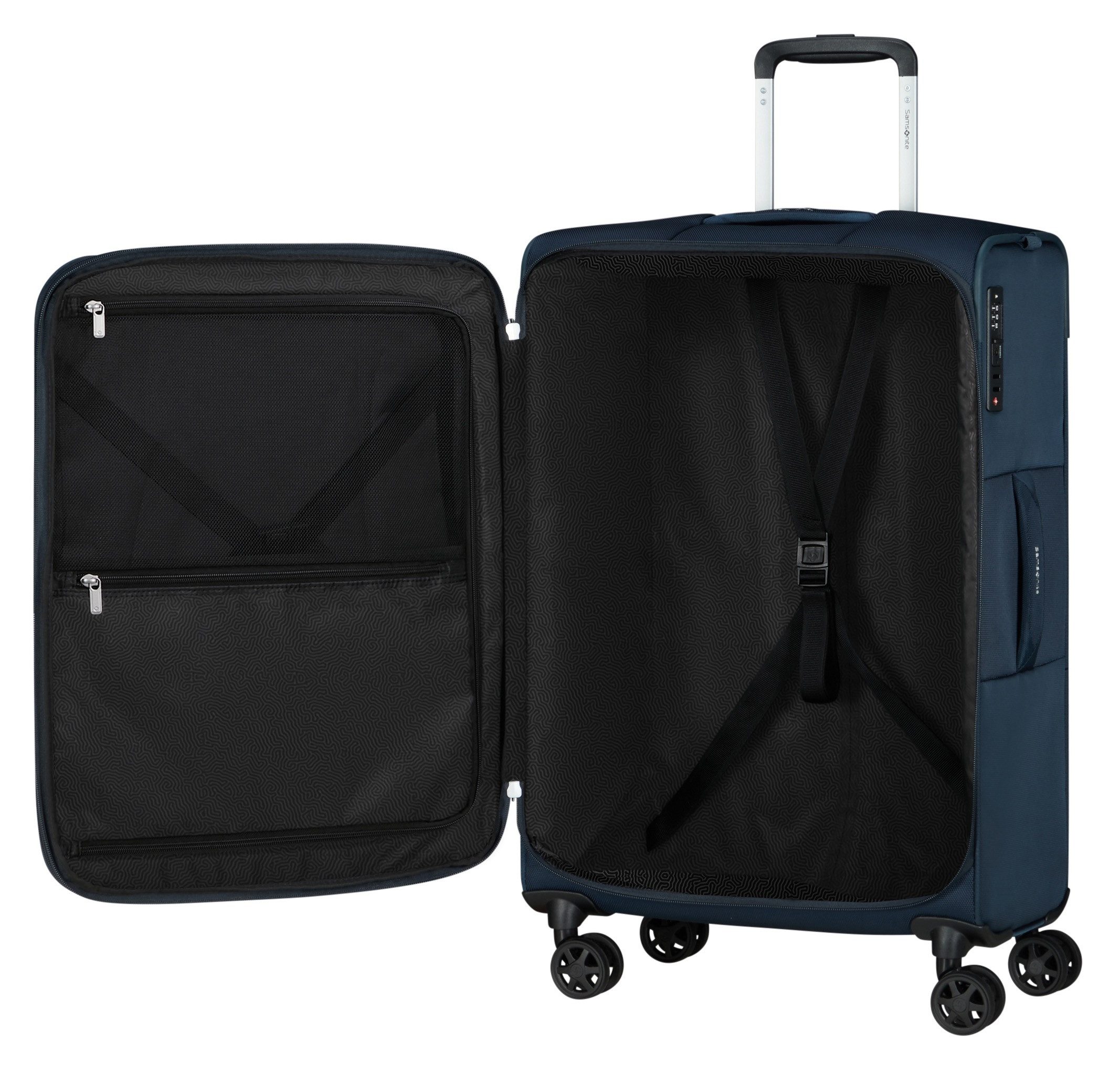 Samsonite Zachte bagage trolley URBIFY, verschillende maten Koffer reisbagage zachte koffer volumevergroting