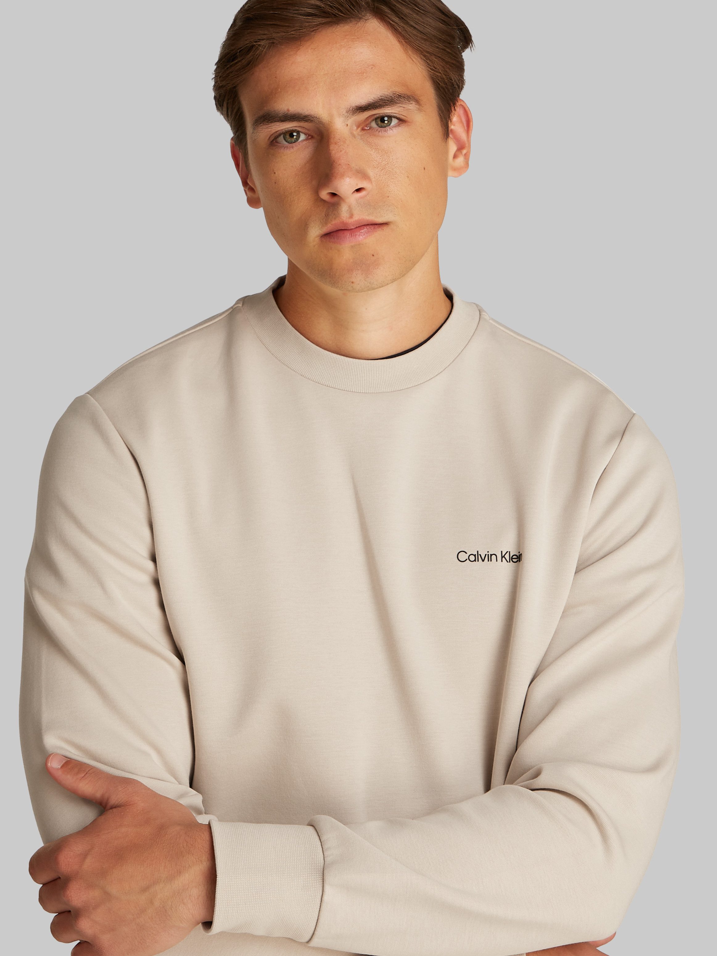Calvin Klein Sweatshirt MICRO LOGO REPREVE SWEATSHIRT