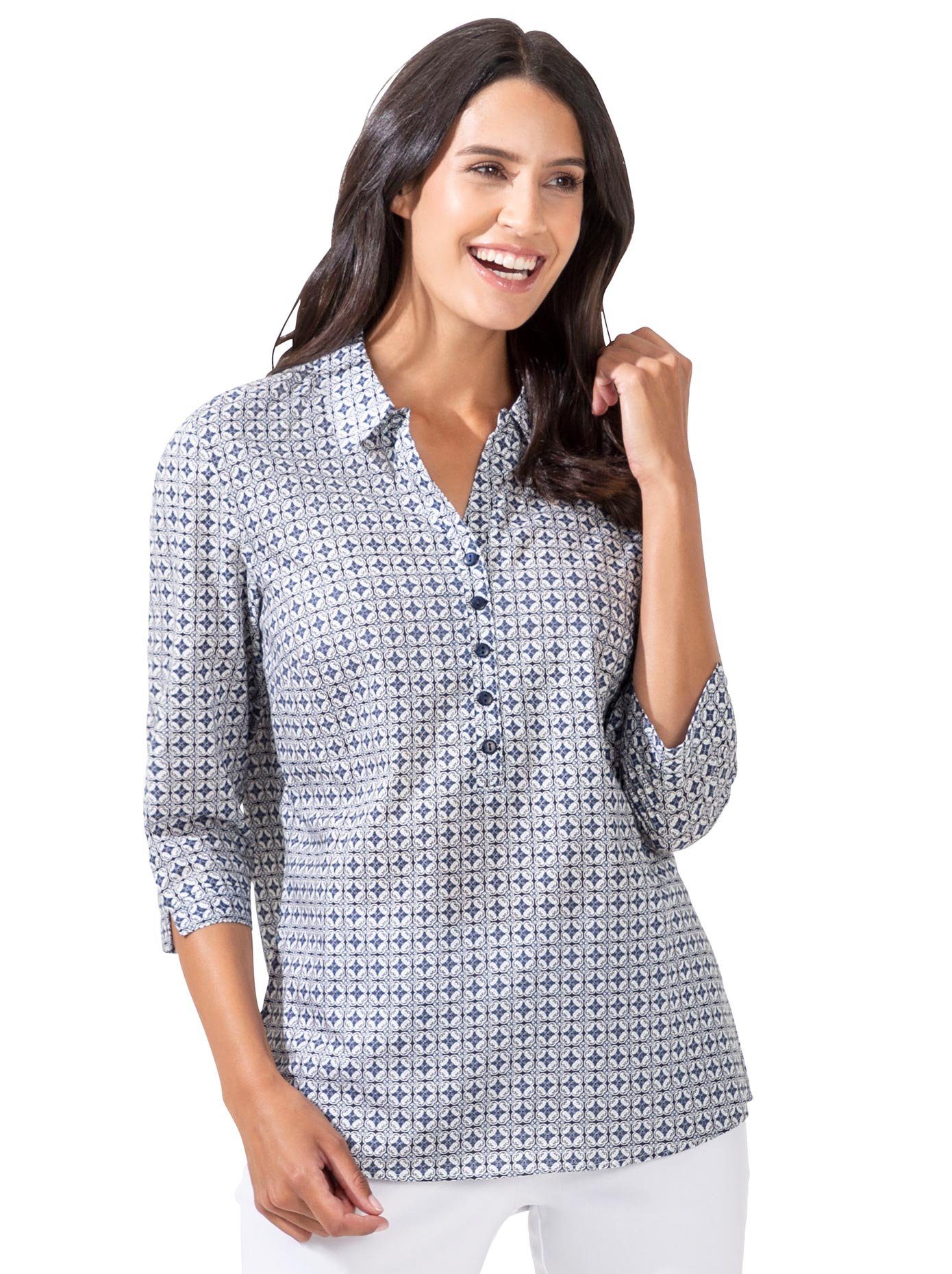 Classic Inspirationen Blouse zonder sluiting