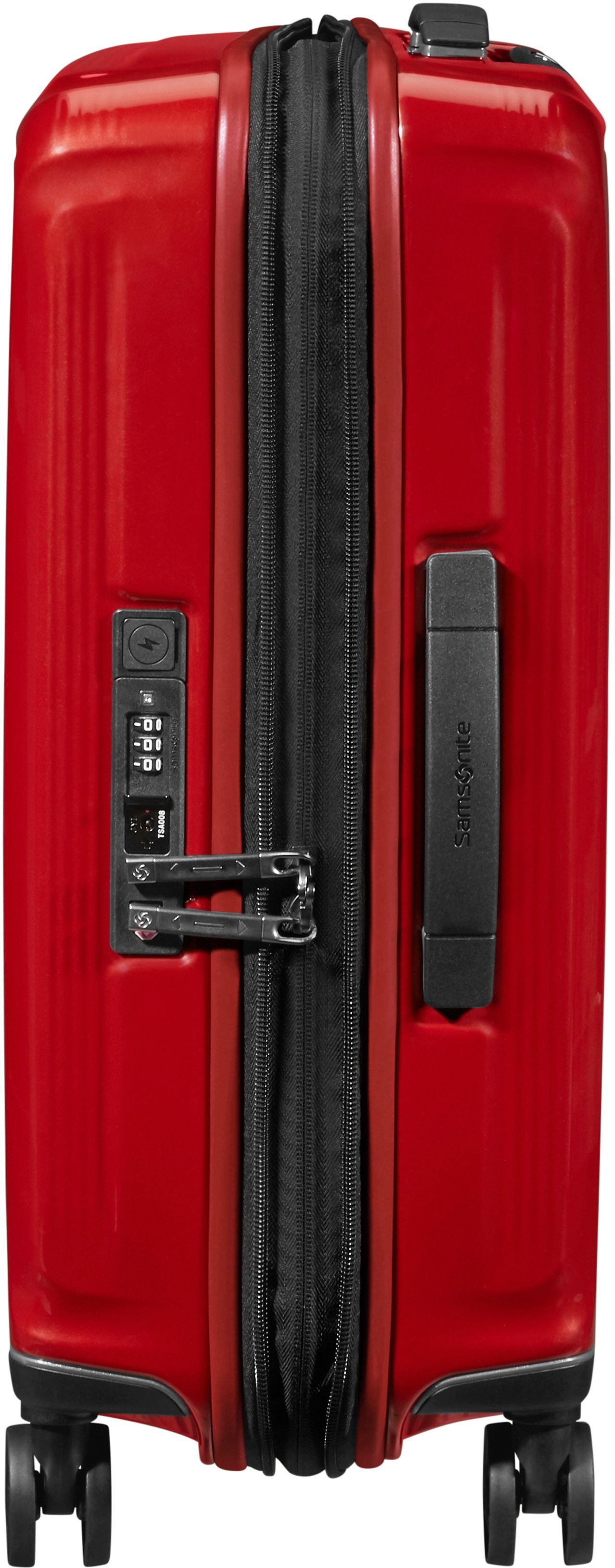 Samsonite Hardshell-trolley NUON verschillende maten en kleuren Handbagage-koffer trolley reisbagage TSA-cijferslot USB-poort