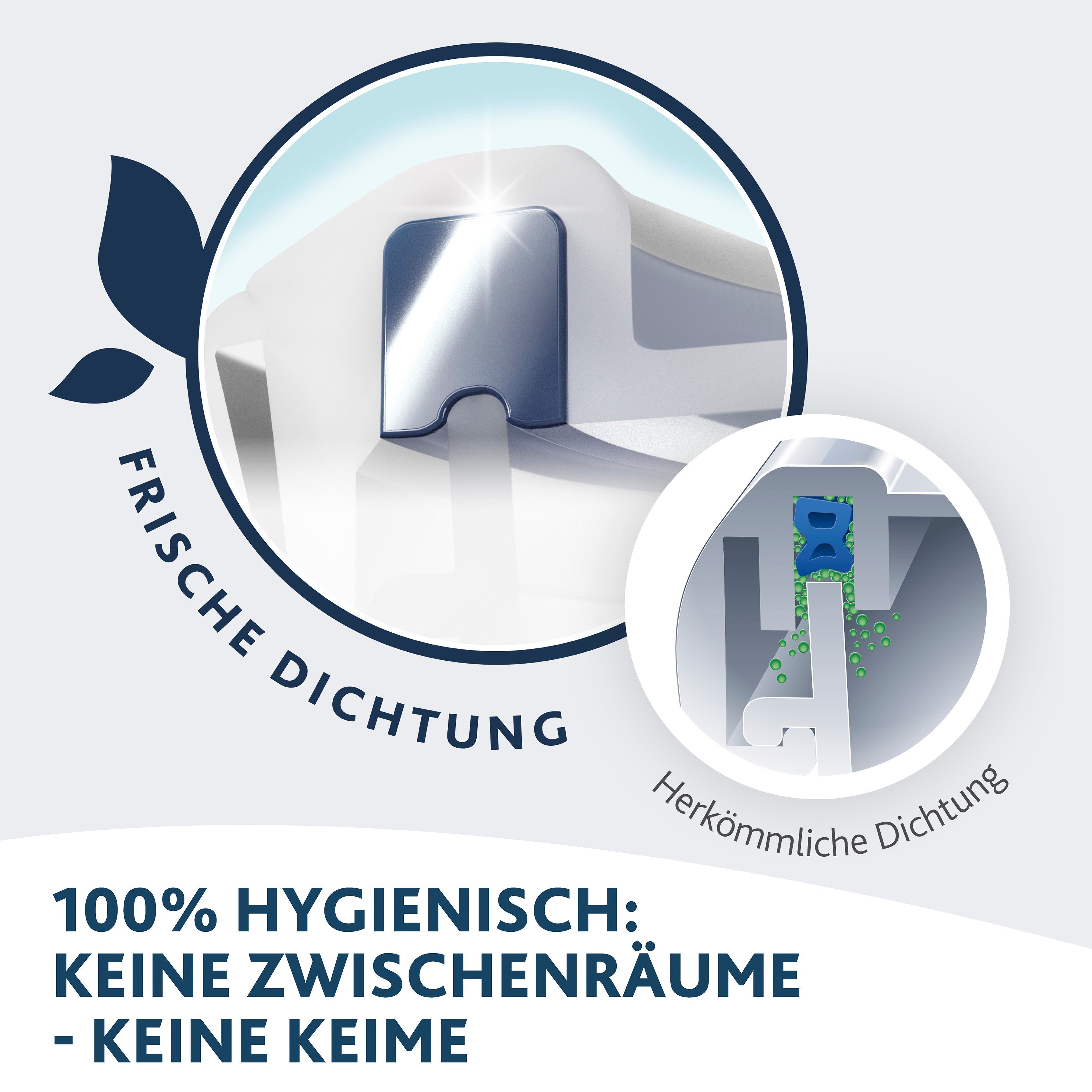 Emsa Vershoudtrommel Clip & Close Roestvrij staal, vorst-, vaatwasser- en ovenbestendig (set, 1-delig)