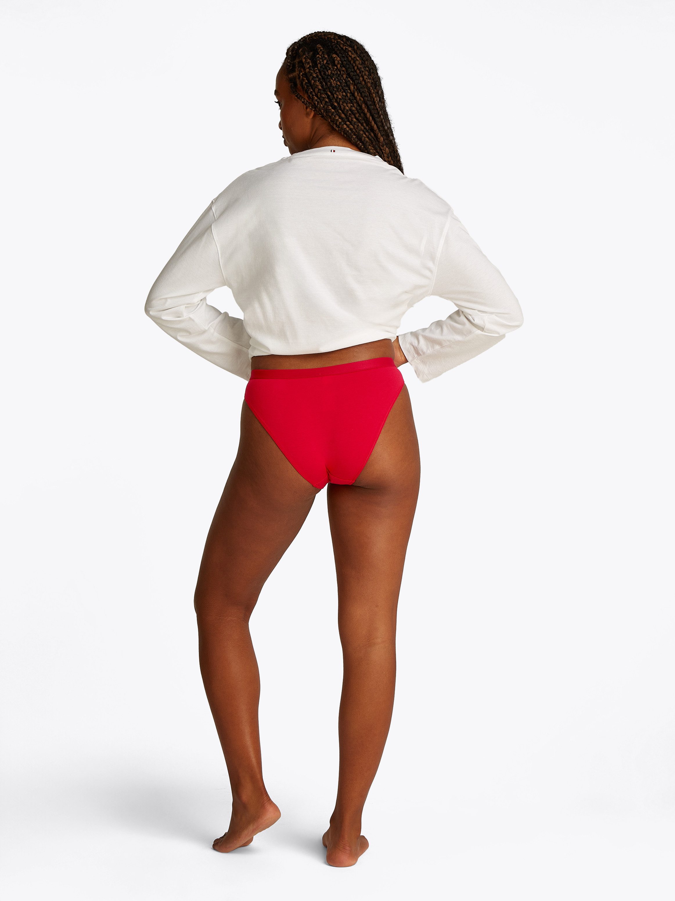 Tommy Hilfiger Underwear Bikinibroekje 3 PACK BIKINI met geribbelde structuur, logo (3 stuks)