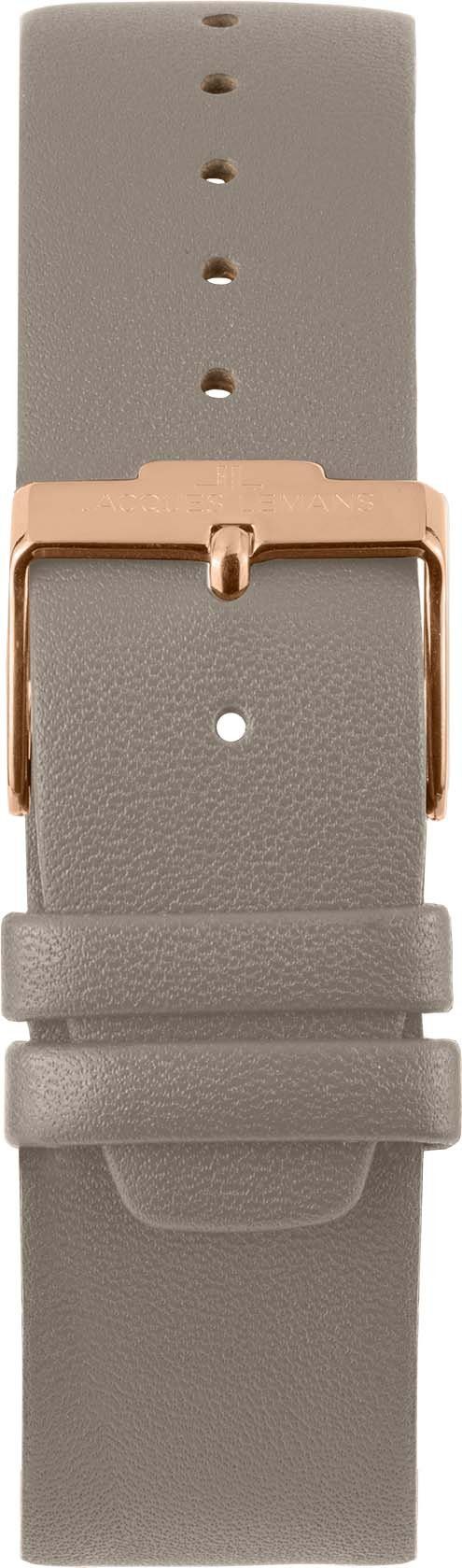 Jacques Lemans Kwartshorloge Monaco, 42-9G Polshorloge, dameshorloge, crystexglas, leren armband