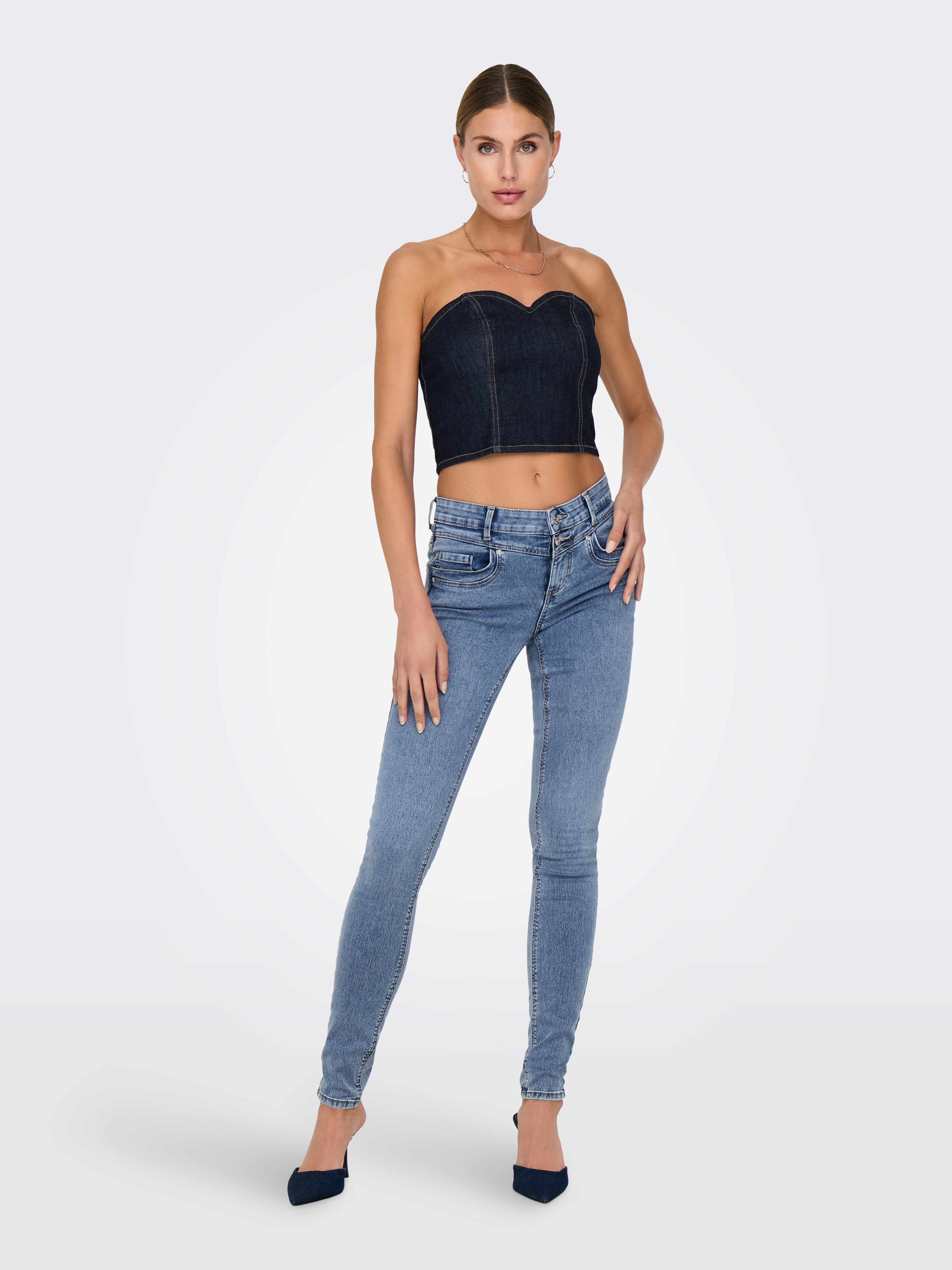 Only Skinny fit jeans ONLROYAL REG DB FYOKE SK DNM PIM