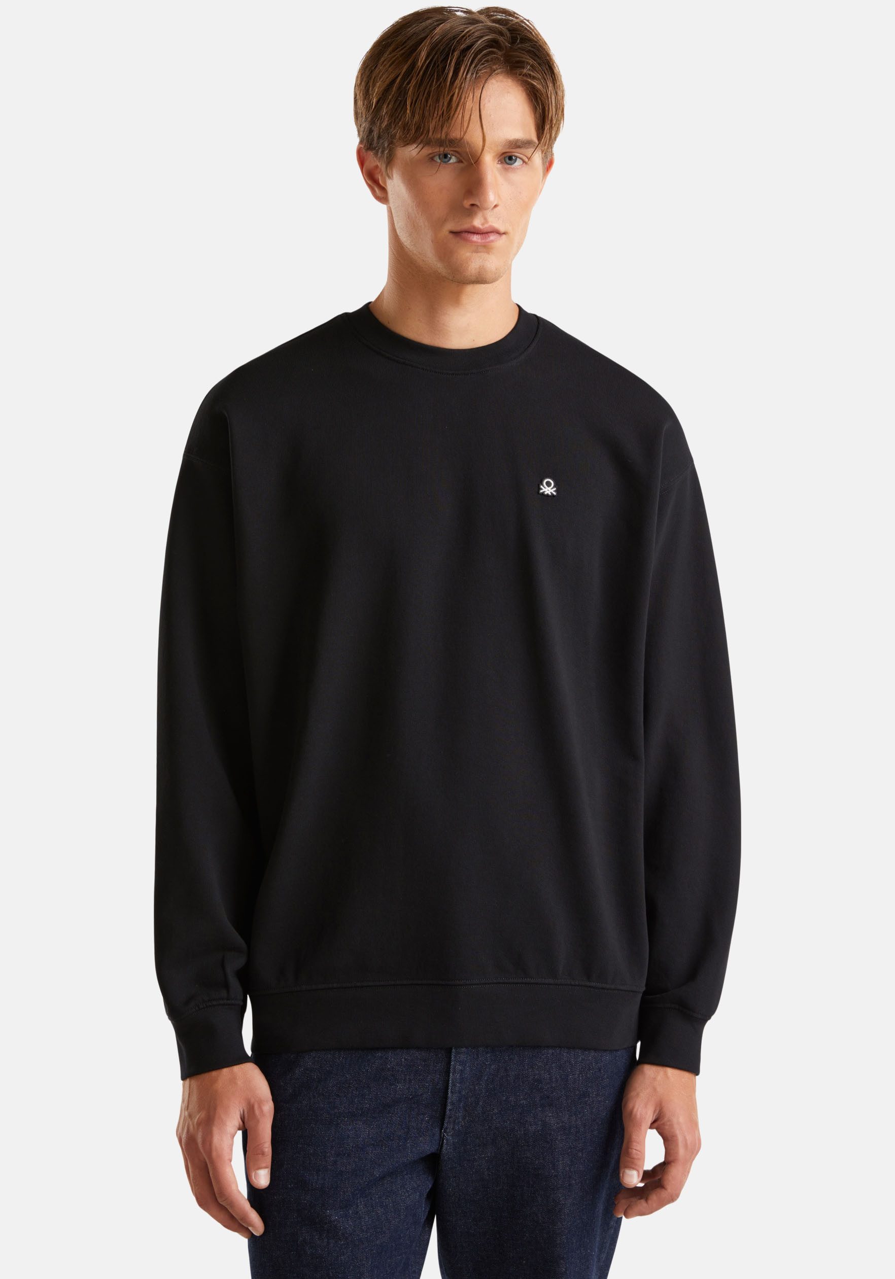 United Colors of Benetton Sweatshirt met logoprint