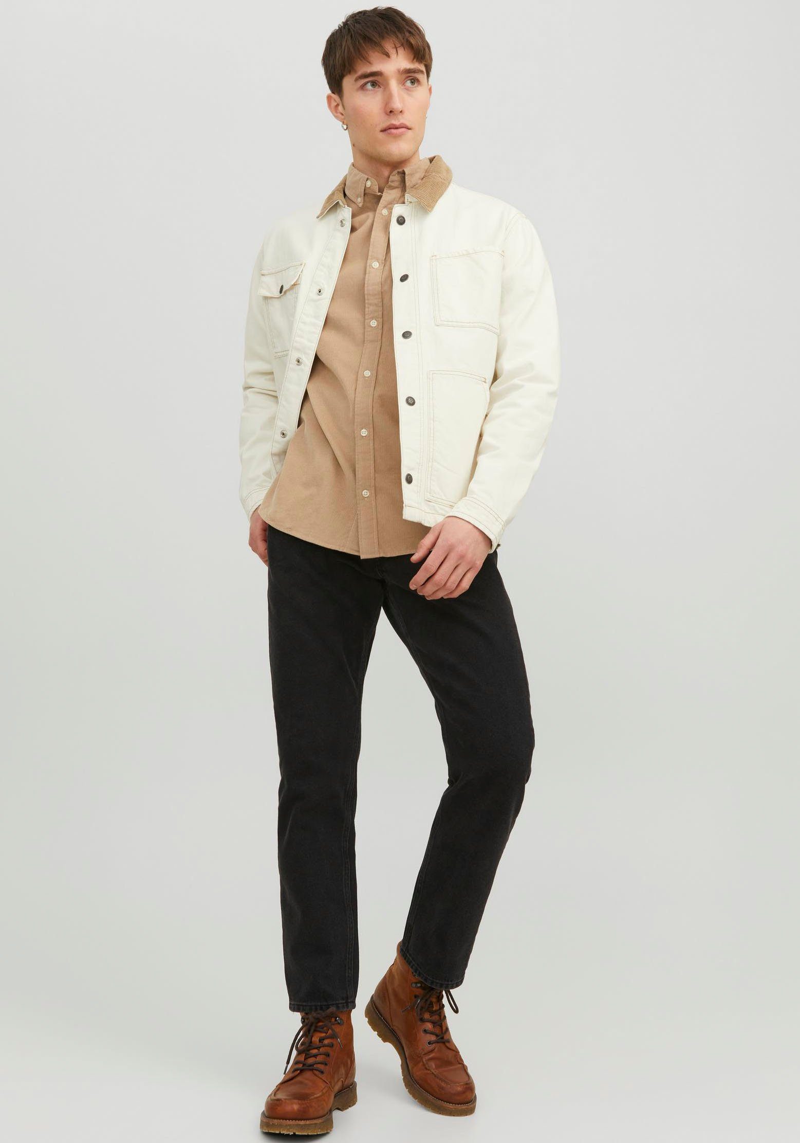 Jack & Jones Overhemd met lange mouwen JJECLASSIC CORD SHIRT LS SN