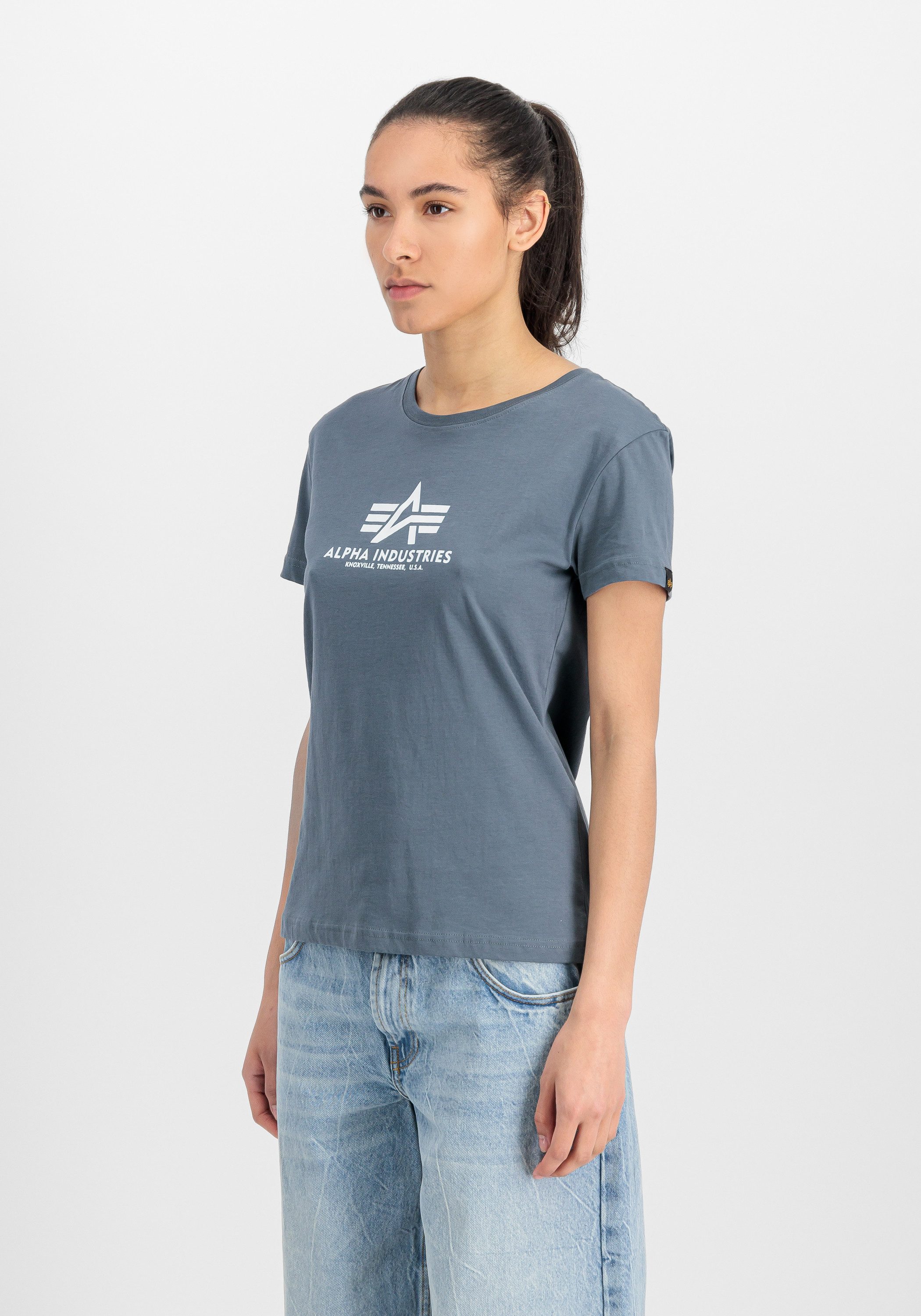 Alpha Industries T-shirt Alpha Industries Women - T-Shirts New Basic T-Shirt BL W