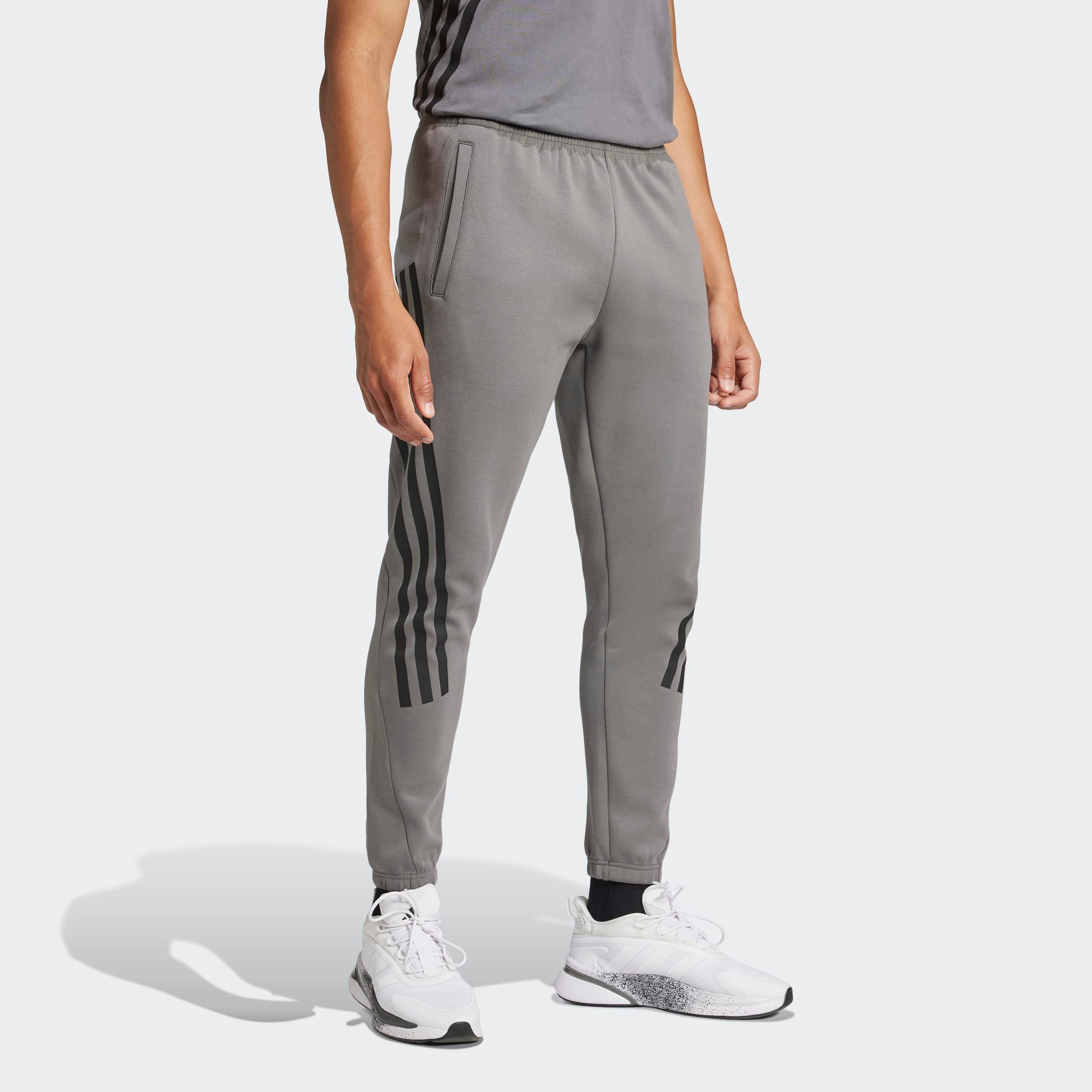adidas Sportswear Sportbroek M FI 3S PT (1-delig) heren sportbroeken maat XXXL grijs