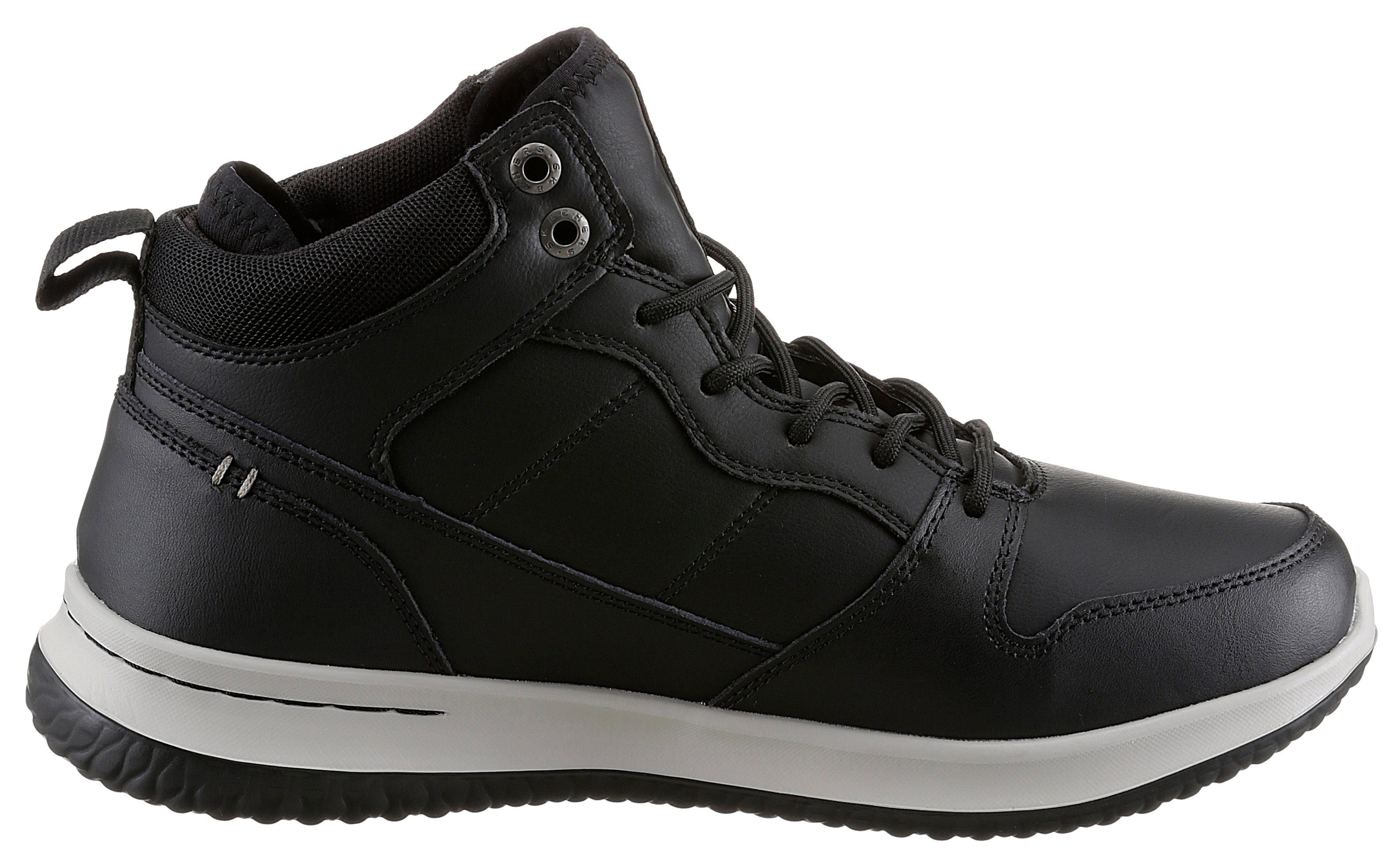 Skechers Hoge veterschoenen DELSON SELECTO met waterproof-uitrusting, vrijetijdsschoen, veterschoen
