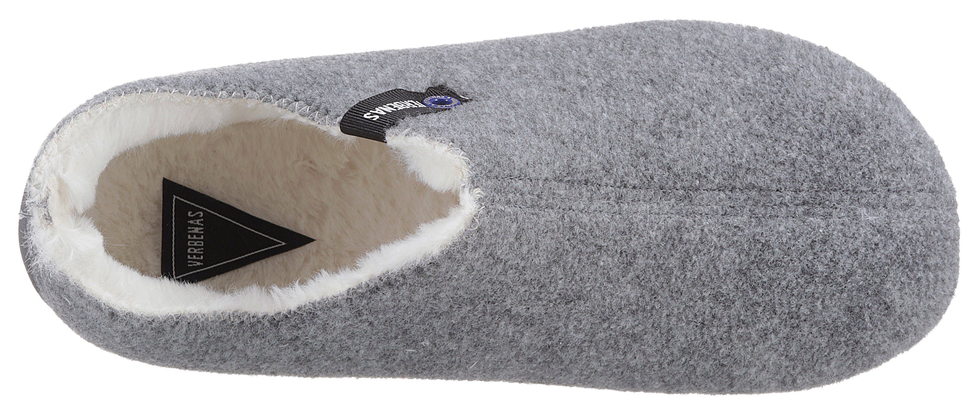 VERBENAS Pantoffels Yoi Gales pantoffel, homeslipper, instapschoen met knuffelig warmfleece