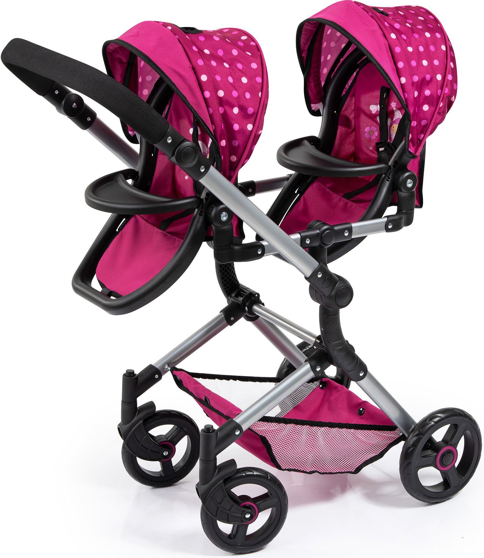 Bayer Poppen-duobuggy Twin Neo, bordeaux