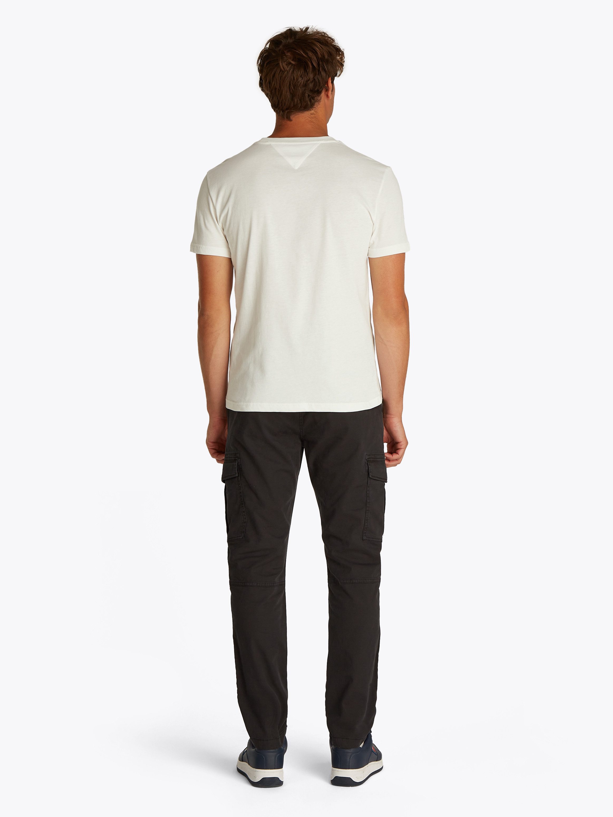 TOMMY JEANS Shirt met ronde hals TJM XSLIM 2PACK JERSEY TEE EXT (Set van 2)