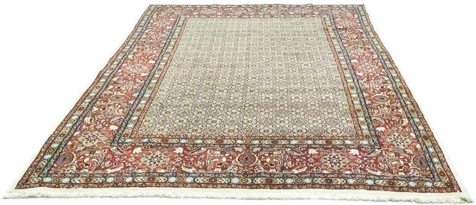 morgenland Wollen kleed Moud vloerkleed met de hand geknoopt beige