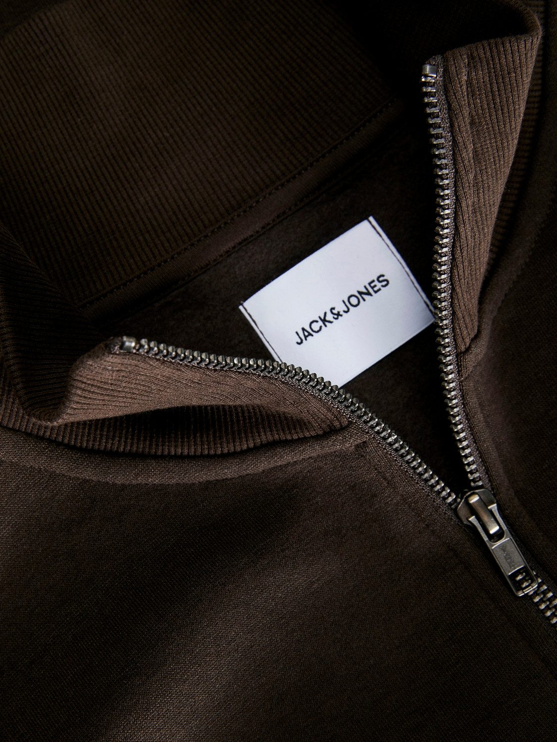 Jack & Jones Sweatshirt JJEBRADLEY SWEAT HALF ZIP NOOS