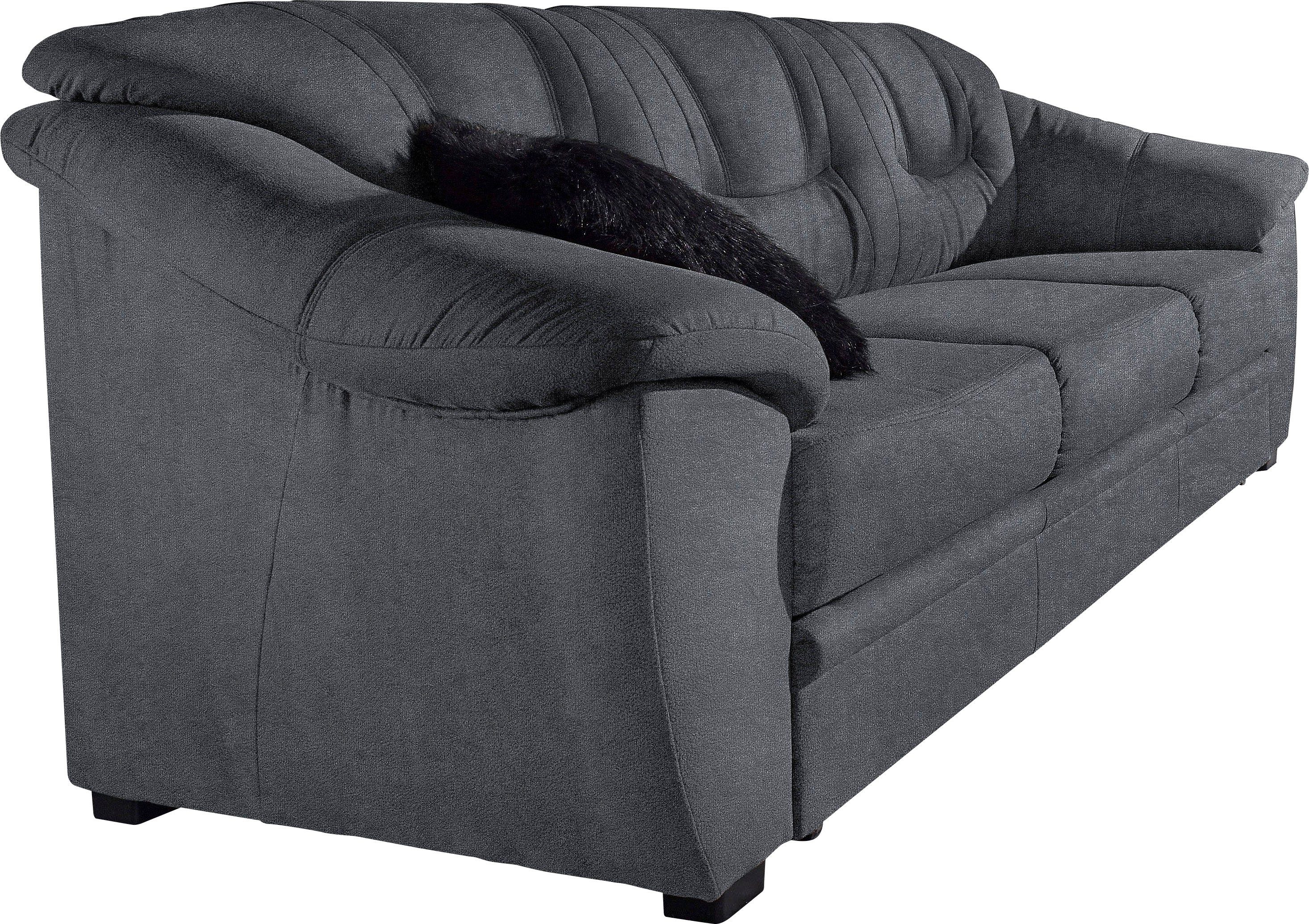 sit&more 3-zitsbank Safira inclusief comfortabele binnenvering, naar keuze met slaapfunctie
