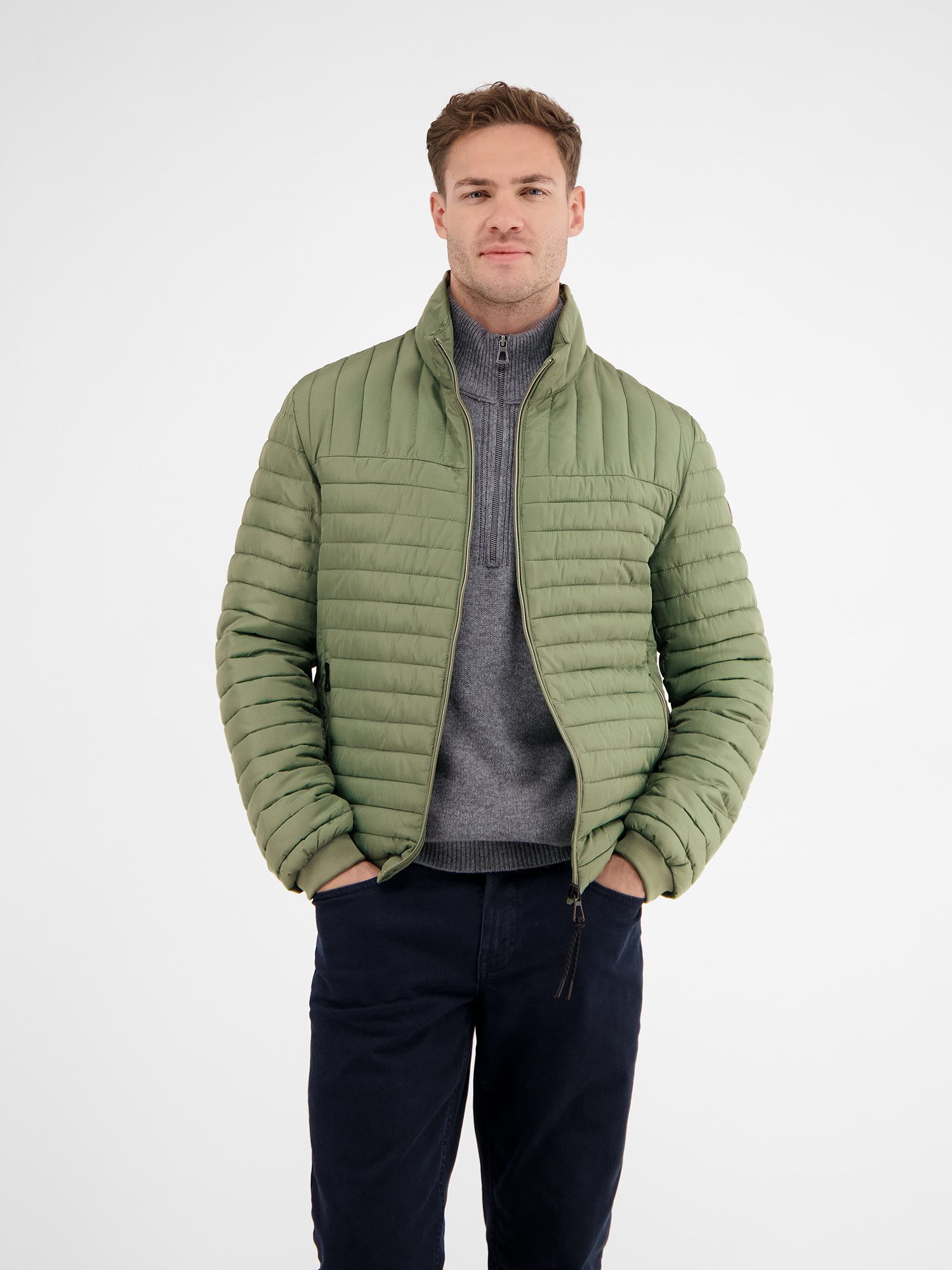 Lerros Gewatteerde jas LERROS lichte heren gewatteerde blouson