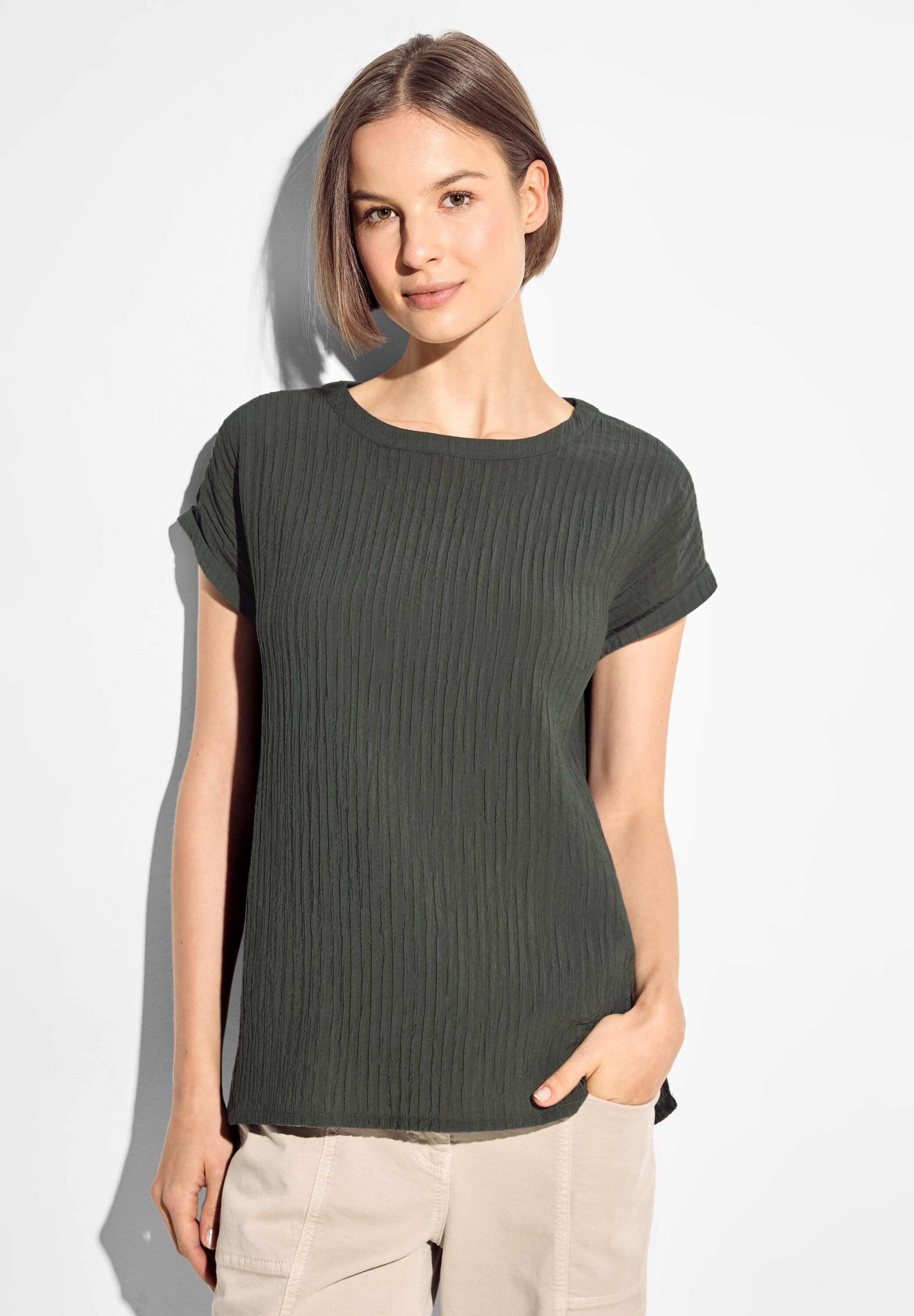 Cecil Shirtblouse met structuur