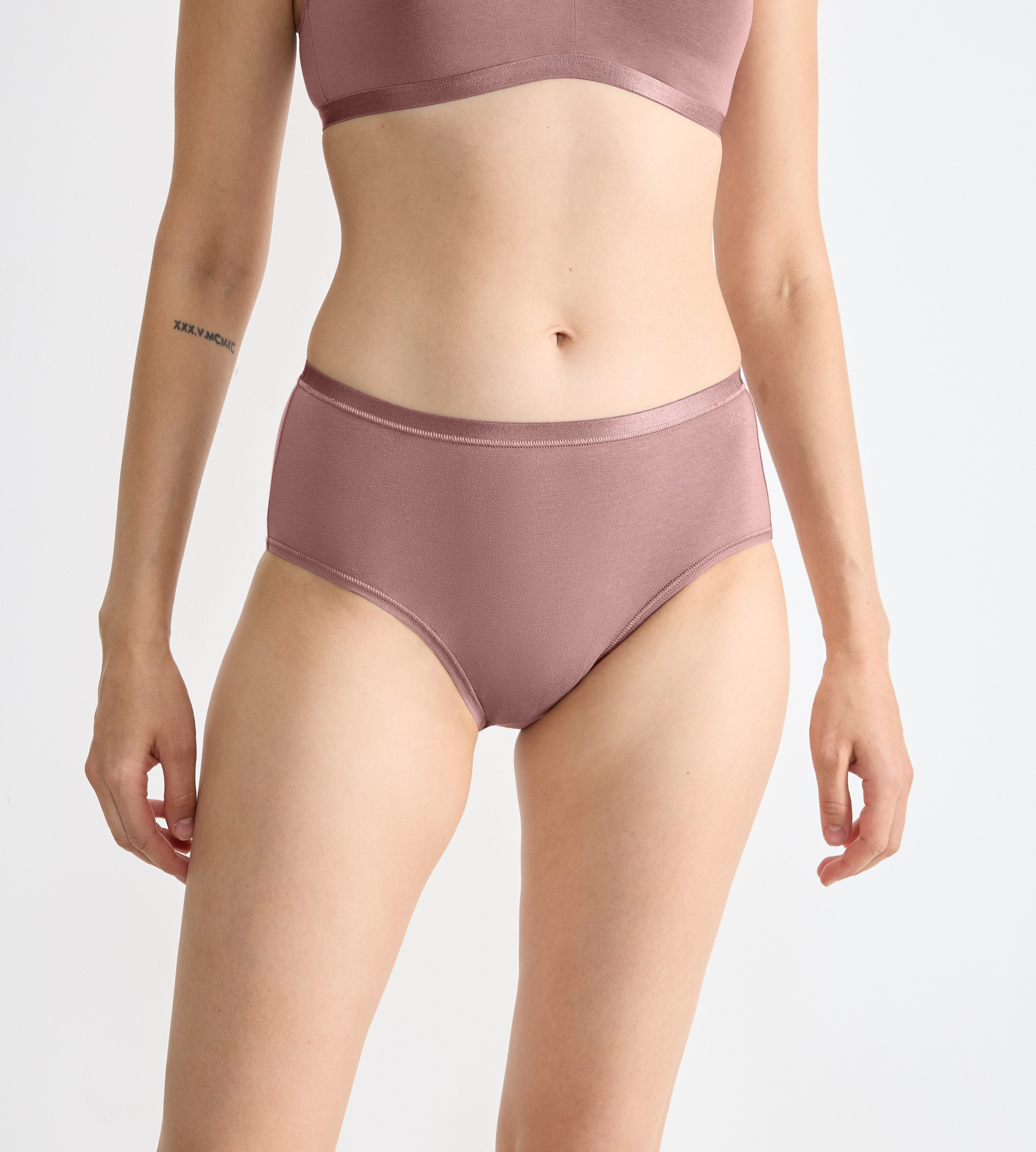 Sloggi Slip GO Daily Cotton Midi 3P (Set van 3) dames slips maat S bruin