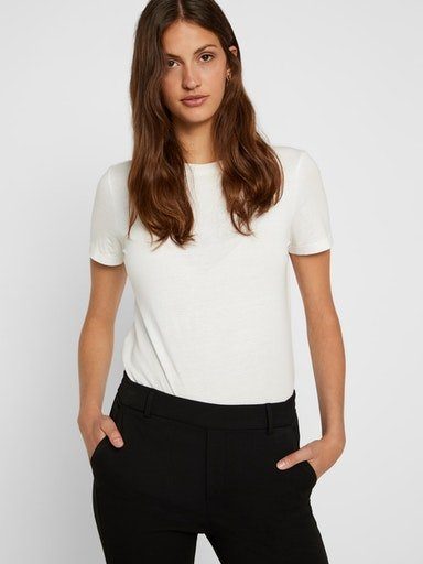 Vero Moda Pantalon VMMAYA achter met elastische boord