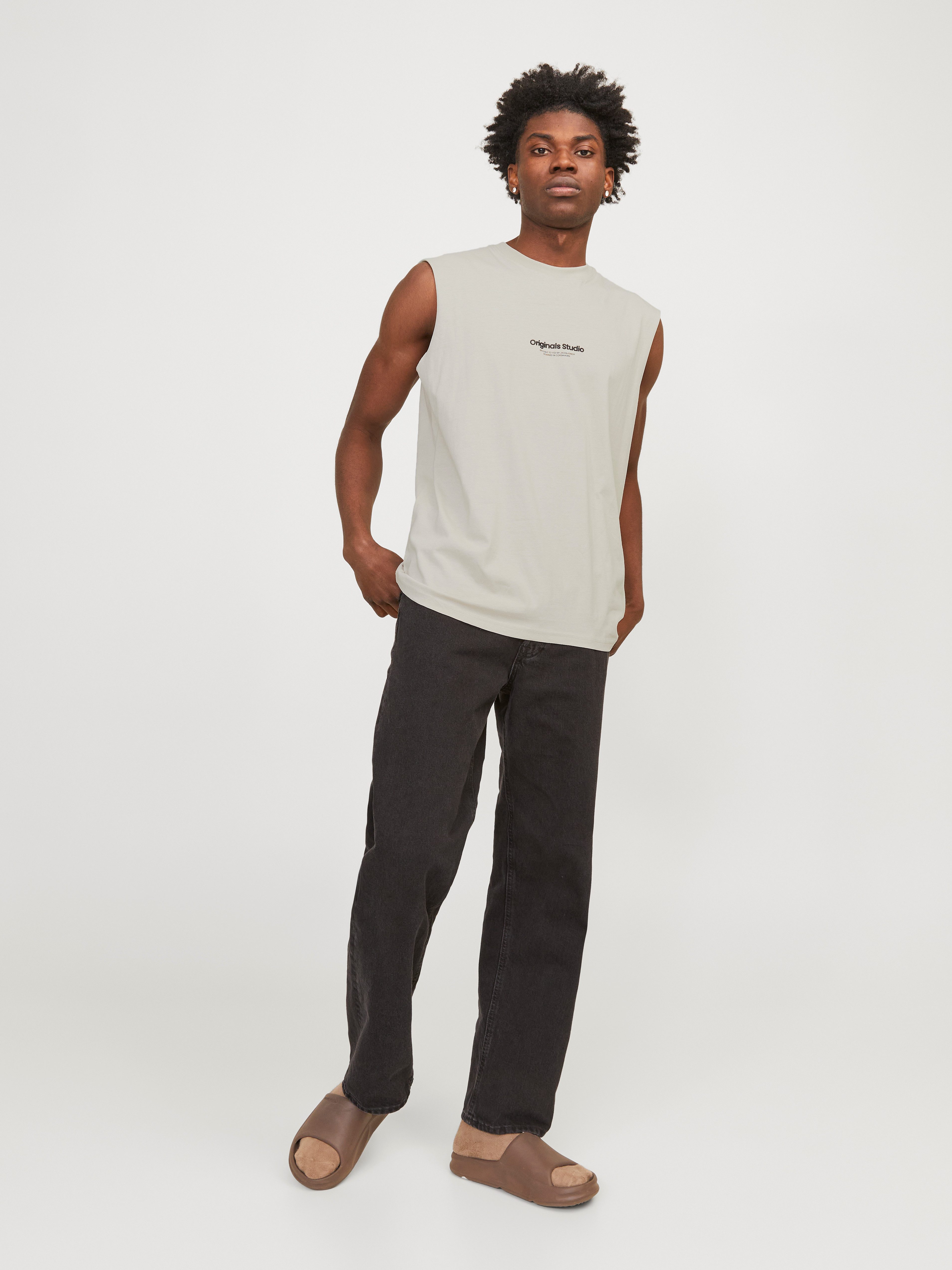 Jack & Jones Shirt met korte mouwen JORVESTERBRO SLEEVELESS TEE SN