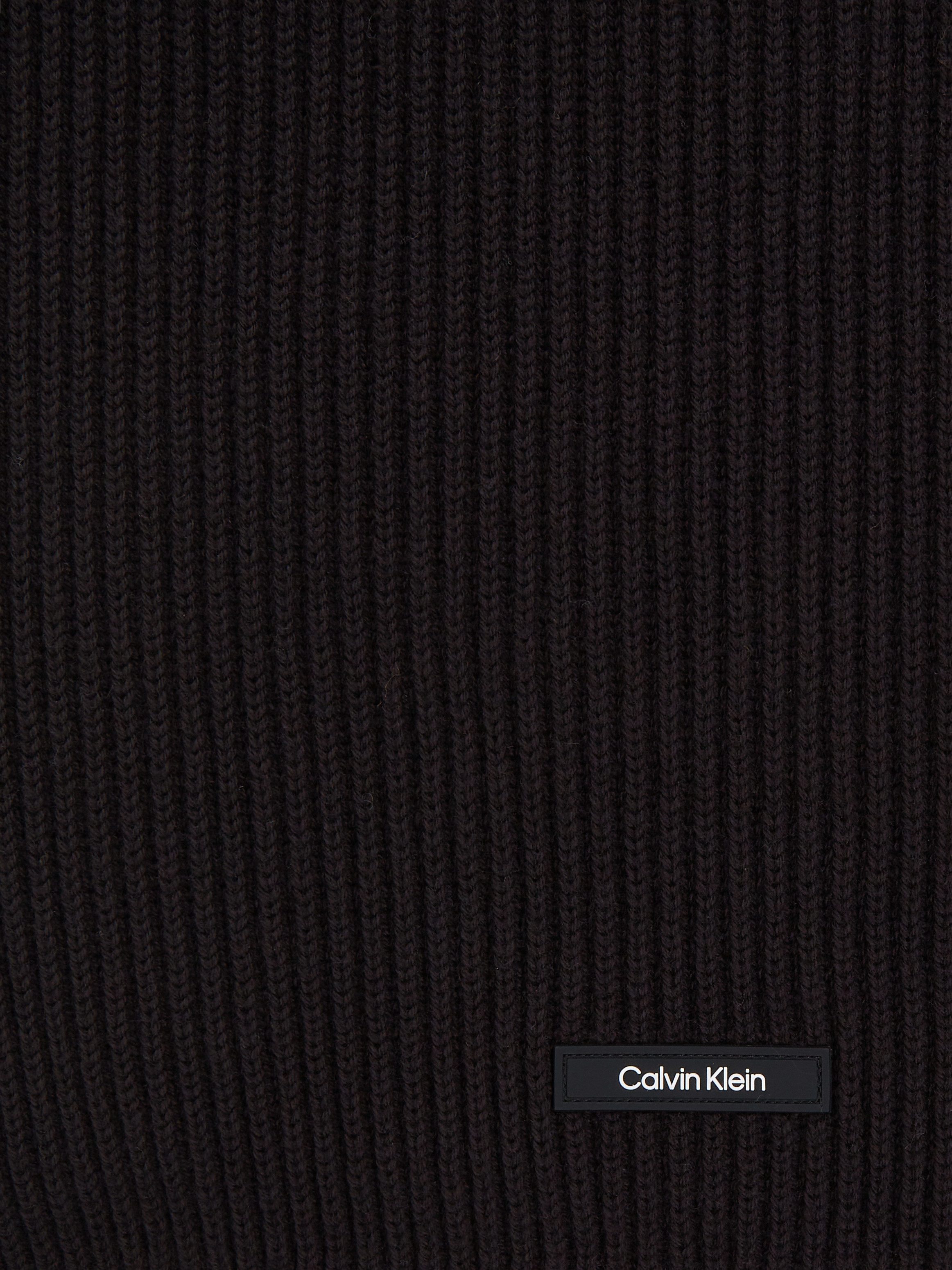 Calvin Klein Sjaal CLASSIC COTTON RIB SCARF
