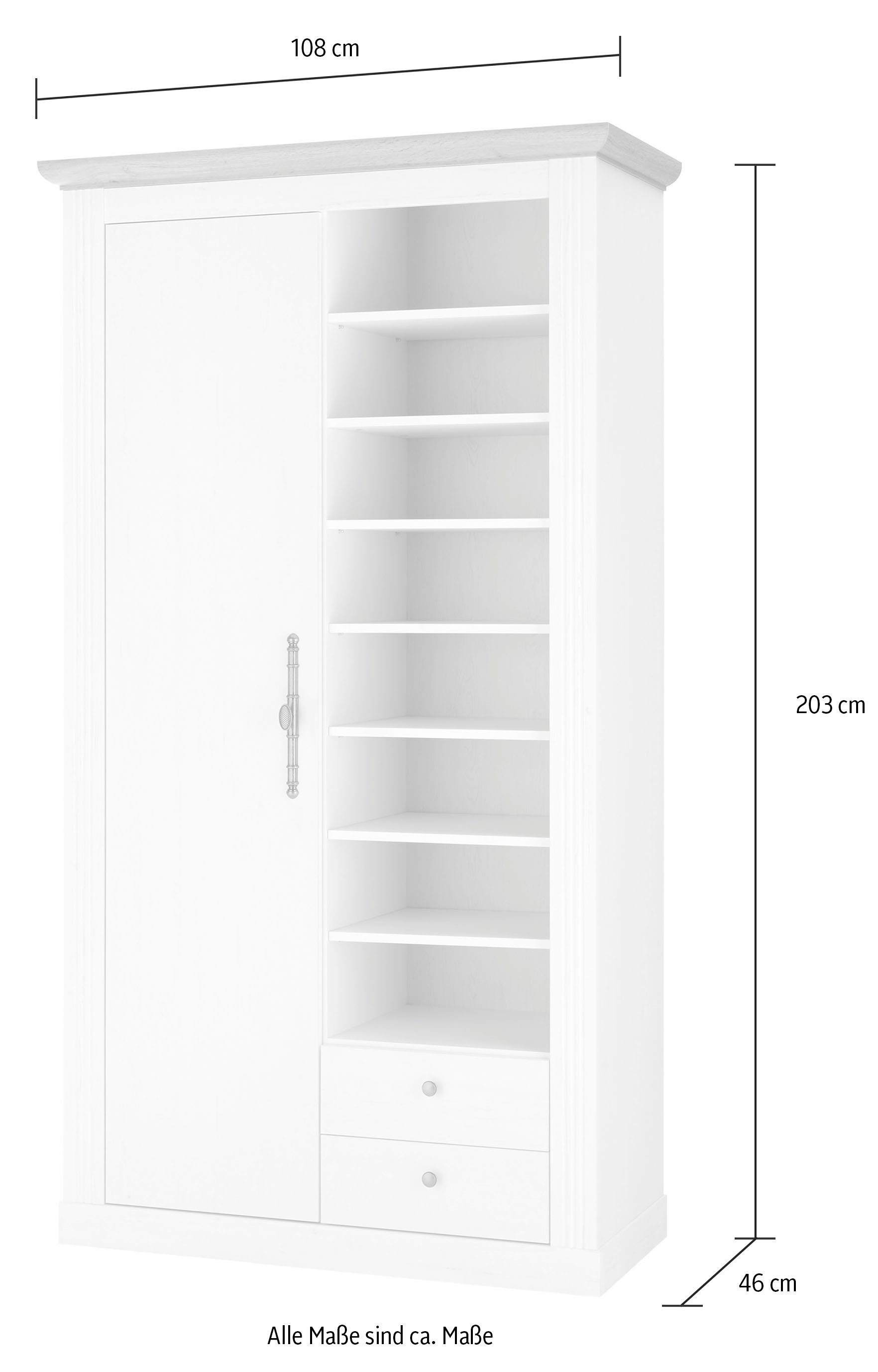 Home affaire Halmeubelset Westminster (3-delig)