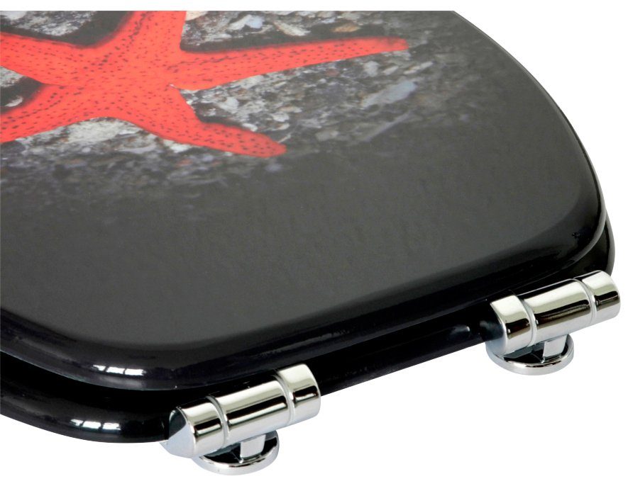 Sanilo Toiletzitting Deep Sea met soft-closemechanisme