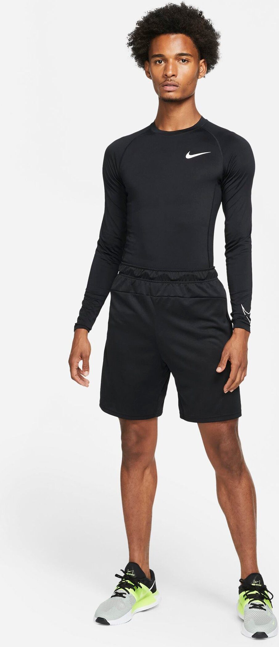 Nike Trainingsshirt PRO DRI-FIT MENS TIGHT FIT LONG-SLEEVES