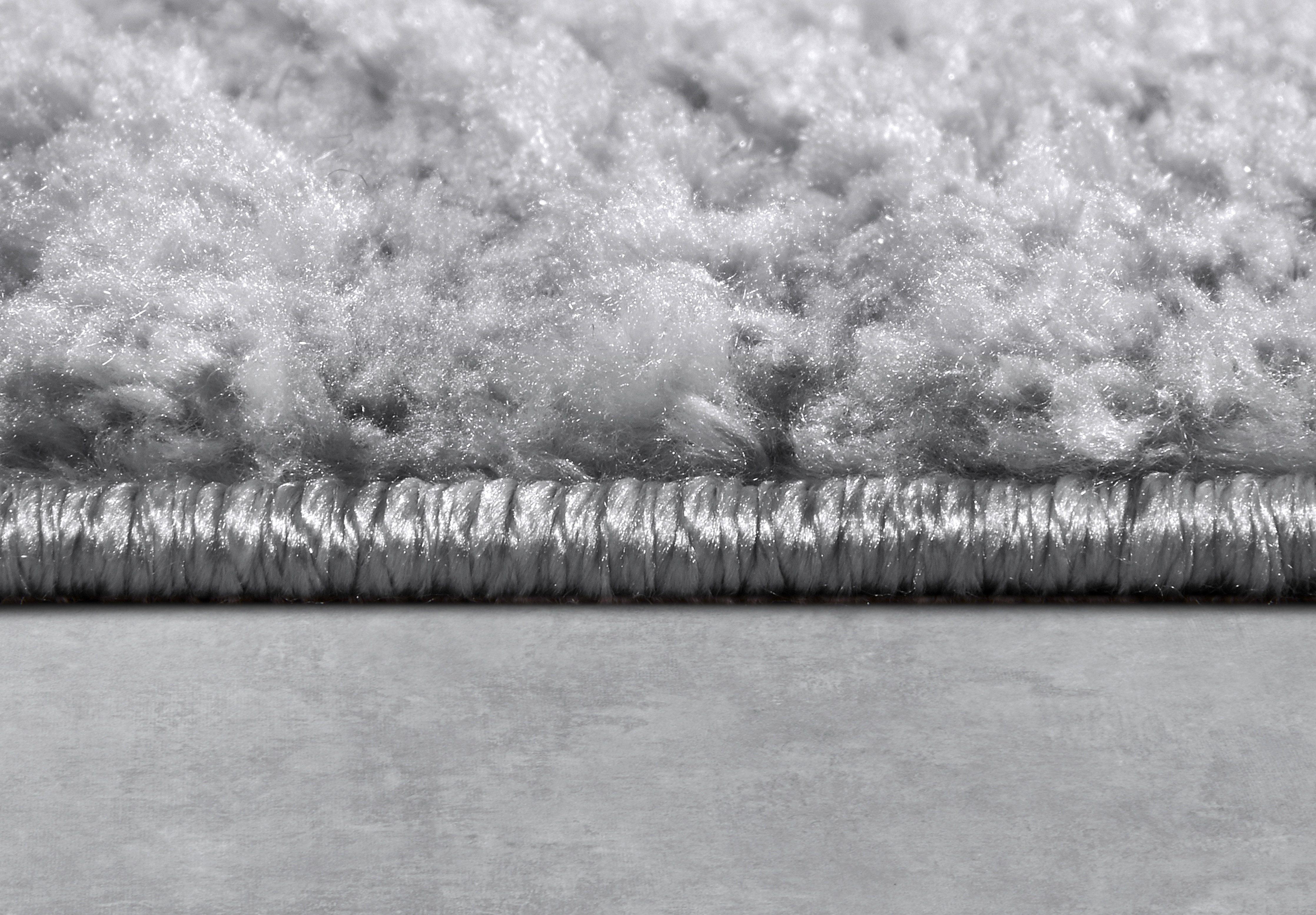 ELLE DECORATION Design-vloerkleed Chappe Shaggy, loper, pluizig, zacht, hoogpolig, modern, hoog-laag effect