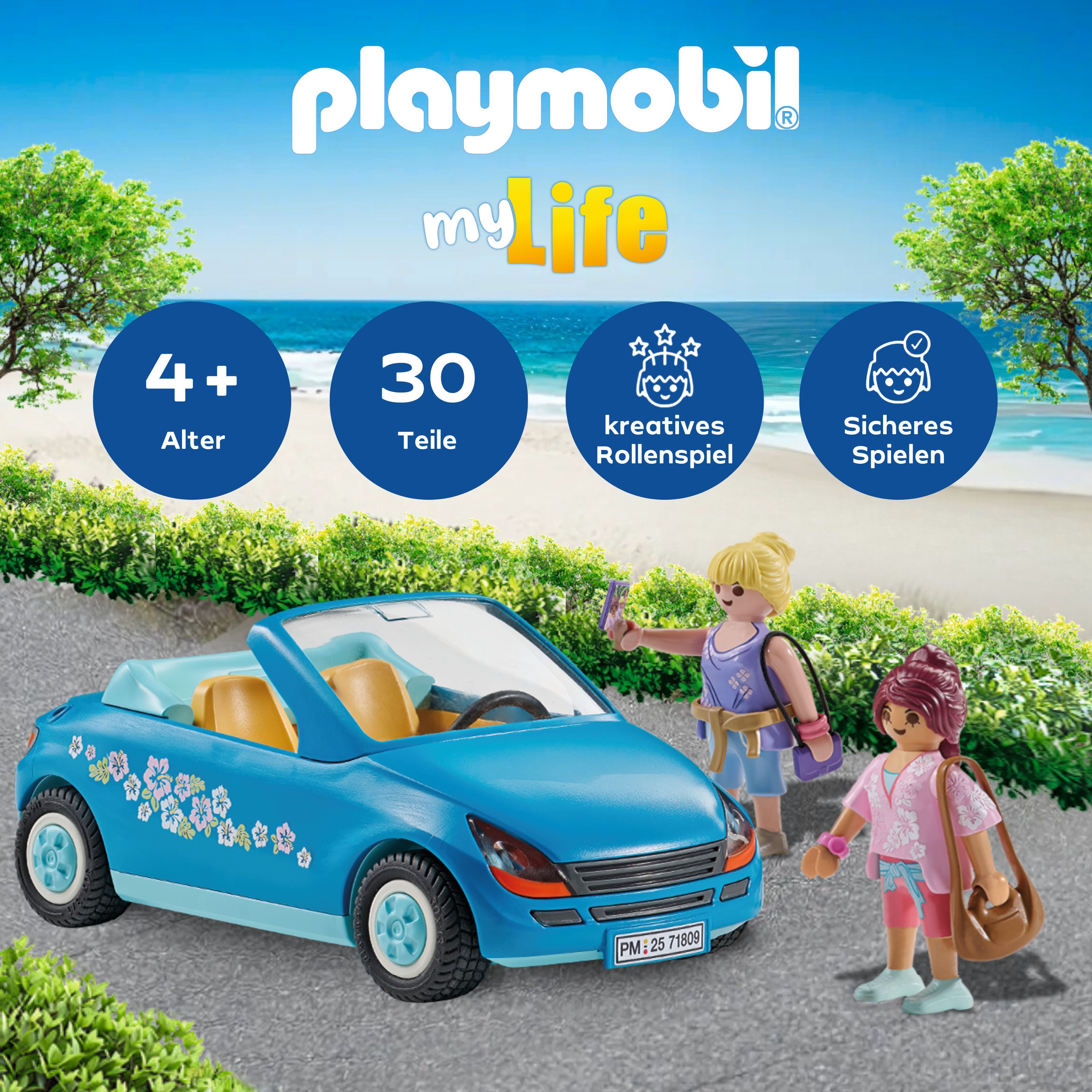 Playmobil® Constructie-speelset Cabrioausflug (71809), Playmobil My Life (30-delig)