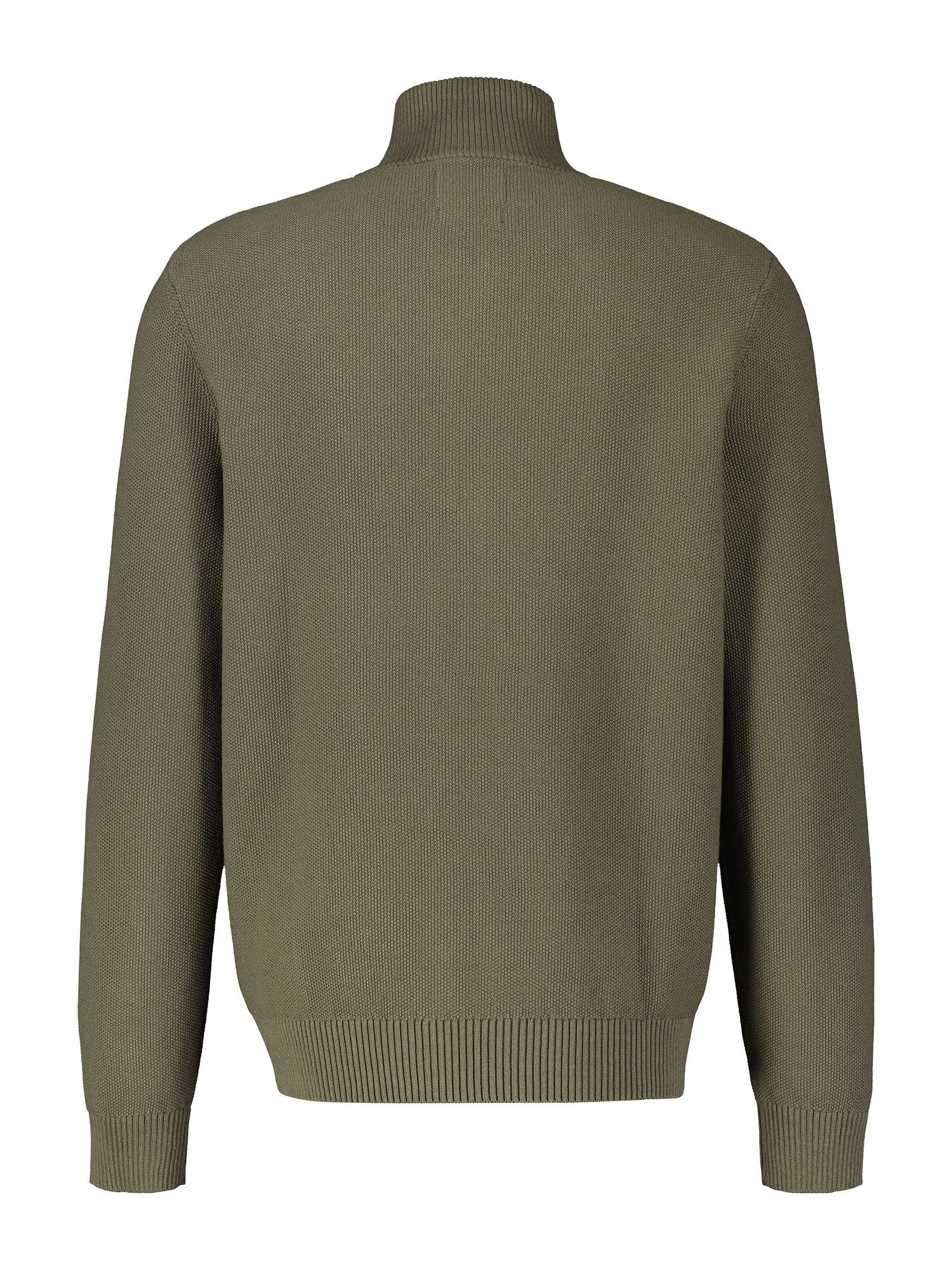 Lerros Vest LERROS brei jack met staande kraag