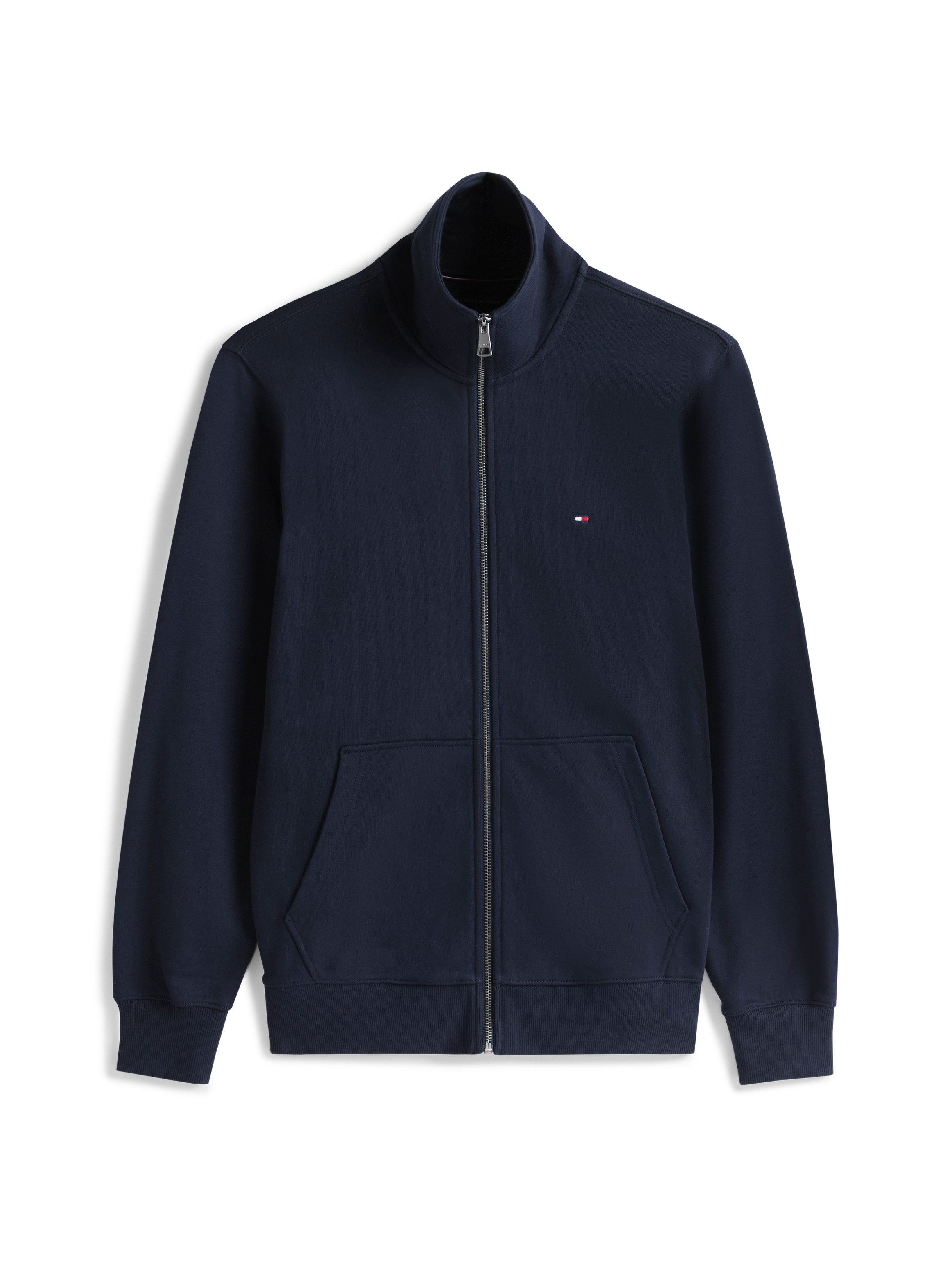 Tommy Hilfiger Sweatvest ESSENTIAL TERRY ZT STAND COLLAR
