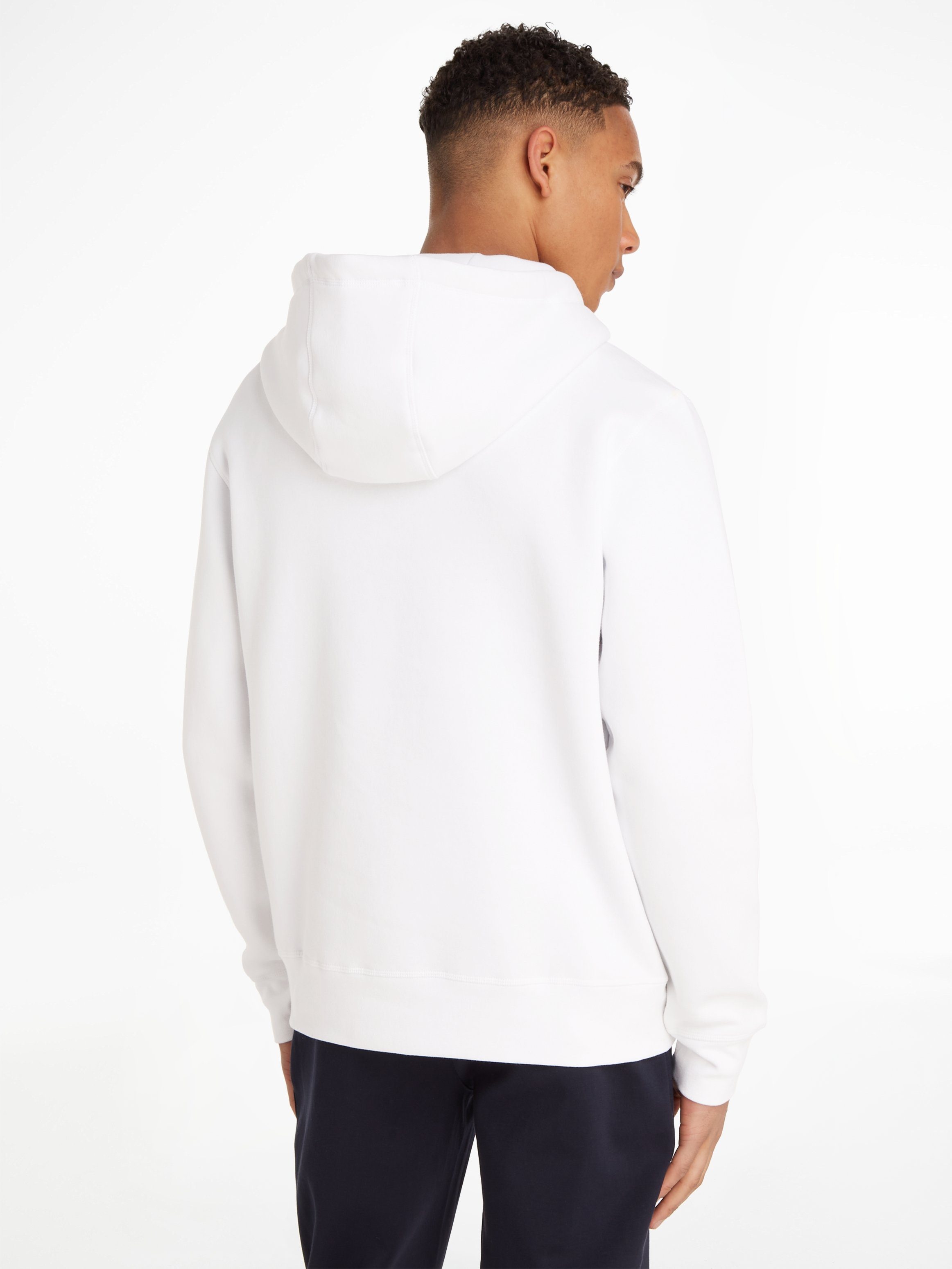 Tommy Hilfiger Hoodie TOMMY LOGO HOODY met capuchon en kangoeroezak